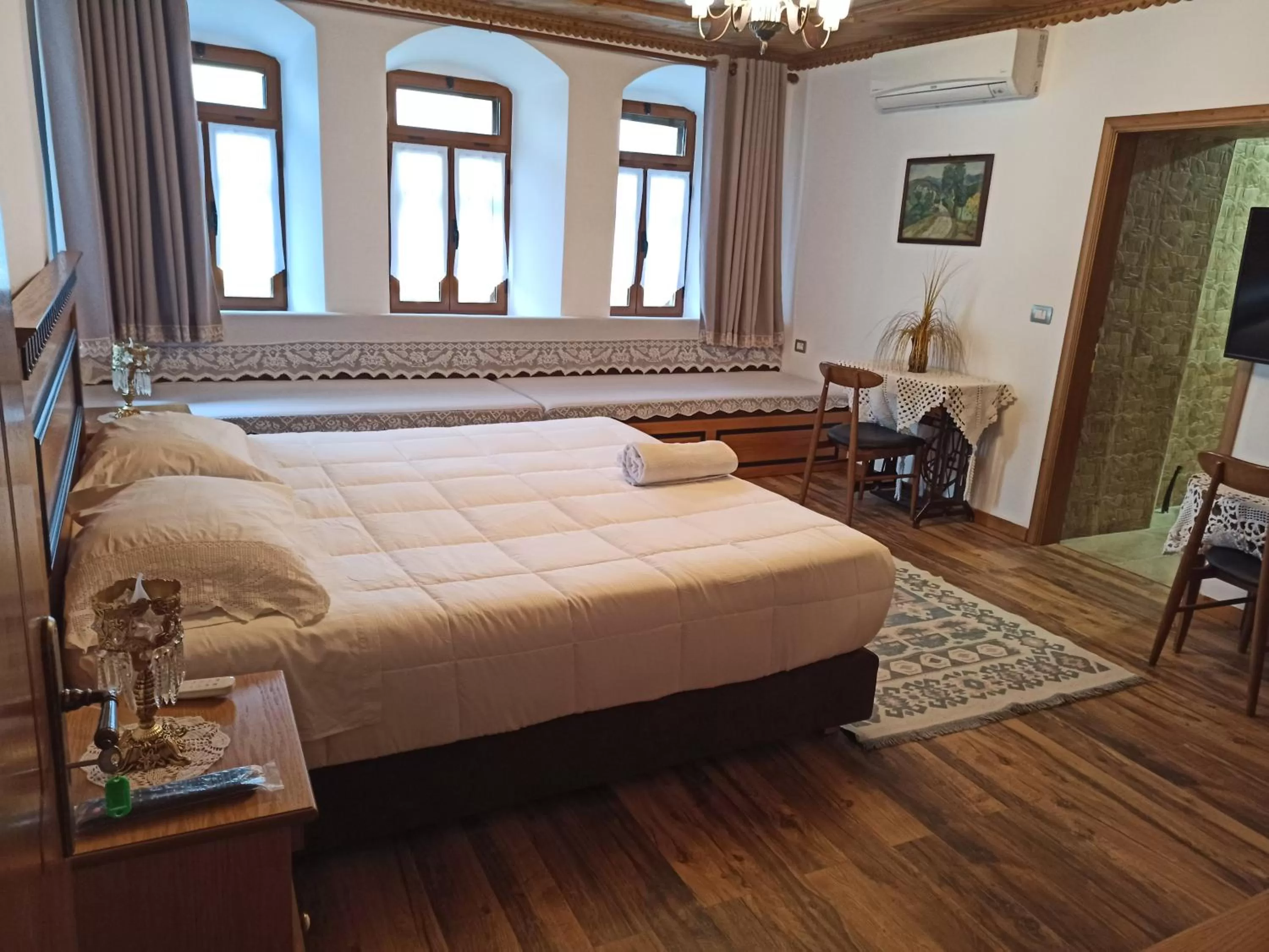 Decorative detail, Bed in Boutique Hotel Praga