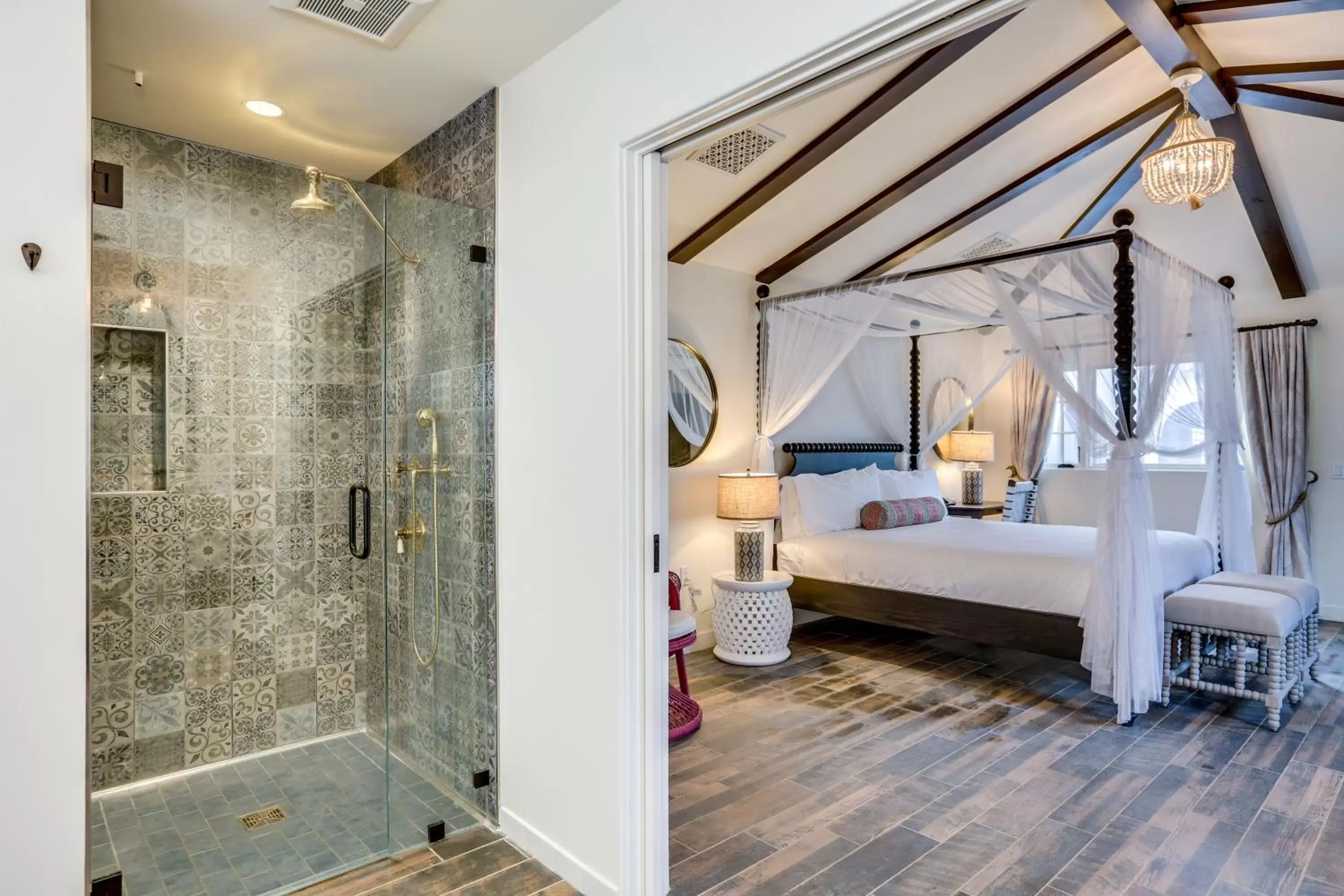 Shower, Bathroom in La Serena Villas, A Kirkwood Collection Hotel