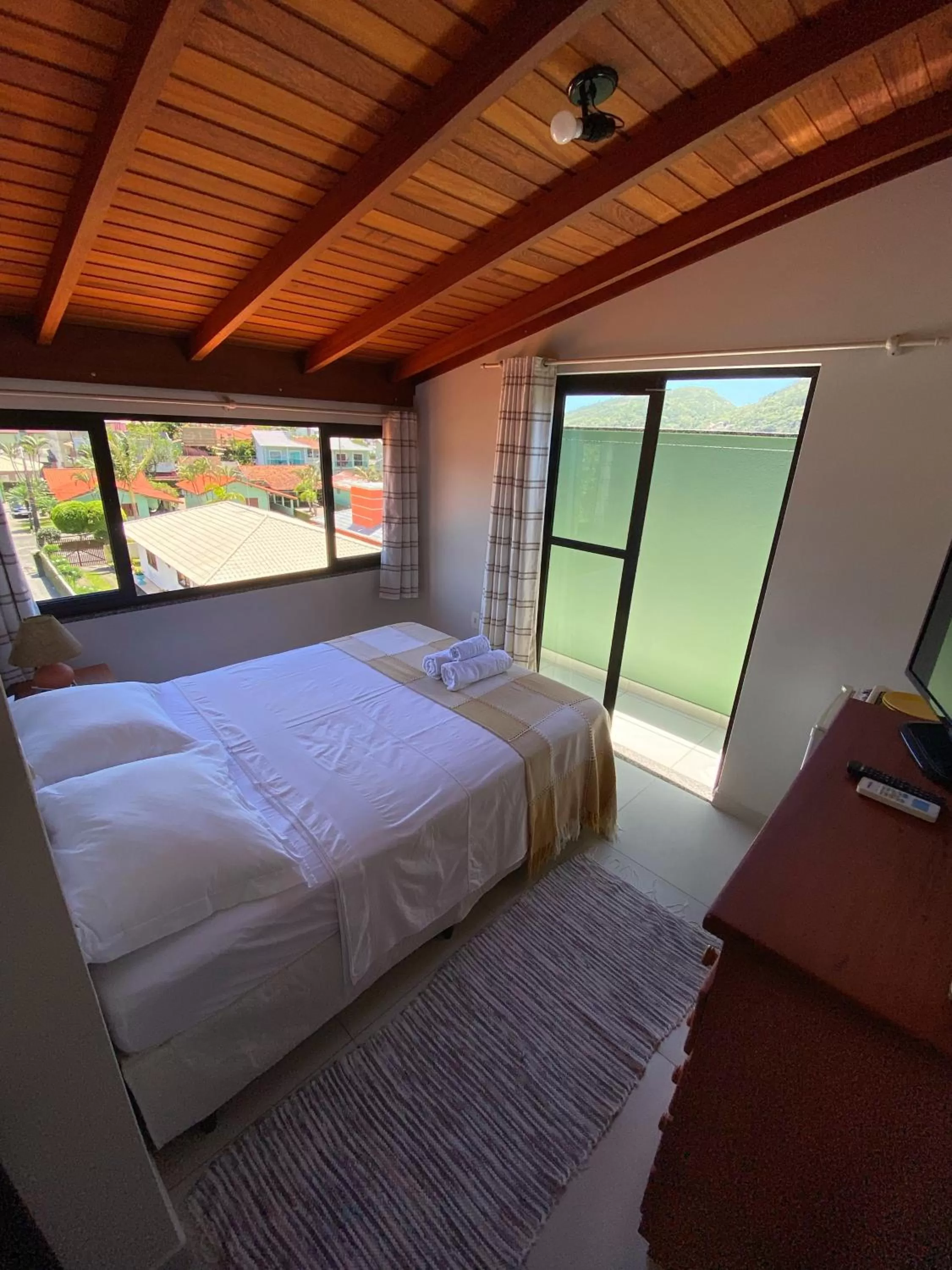 Bed in Canto Leste Pousada