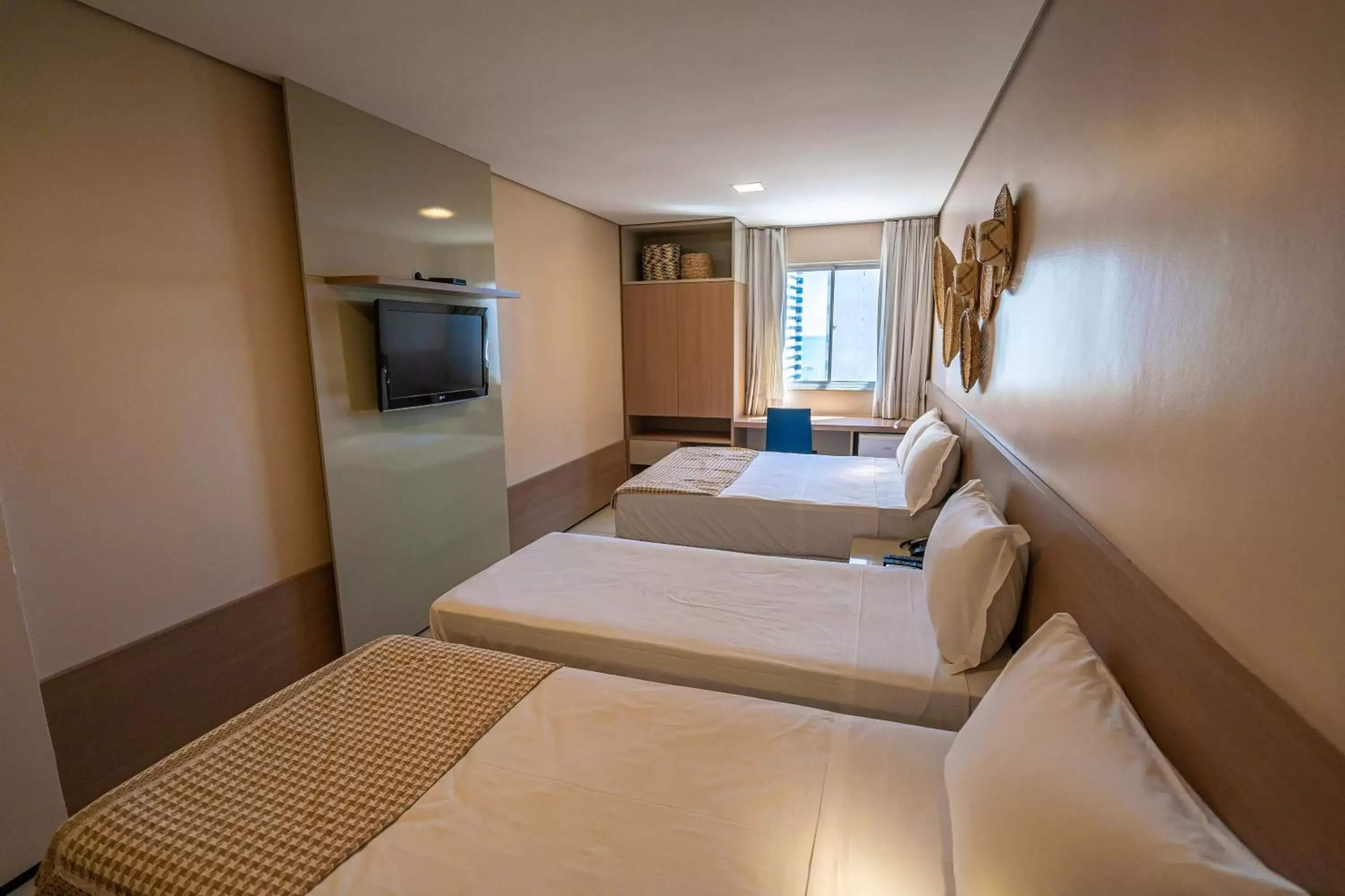 Bedroom, Bed in Fortaleza Mar Hotel Bedroom, Bed in Fortaleza Mar Hotel