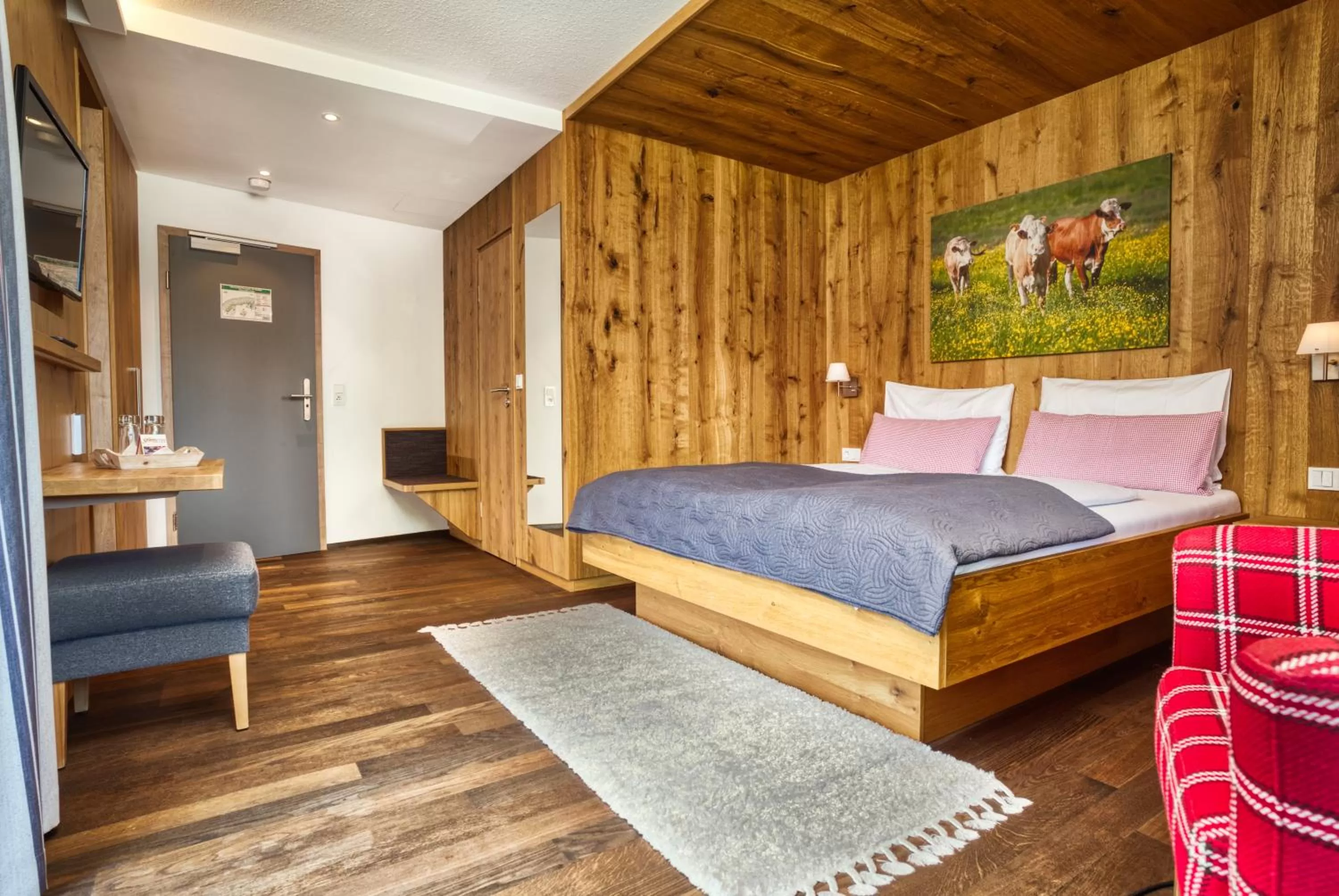 Bed in Landhaus Sommerau