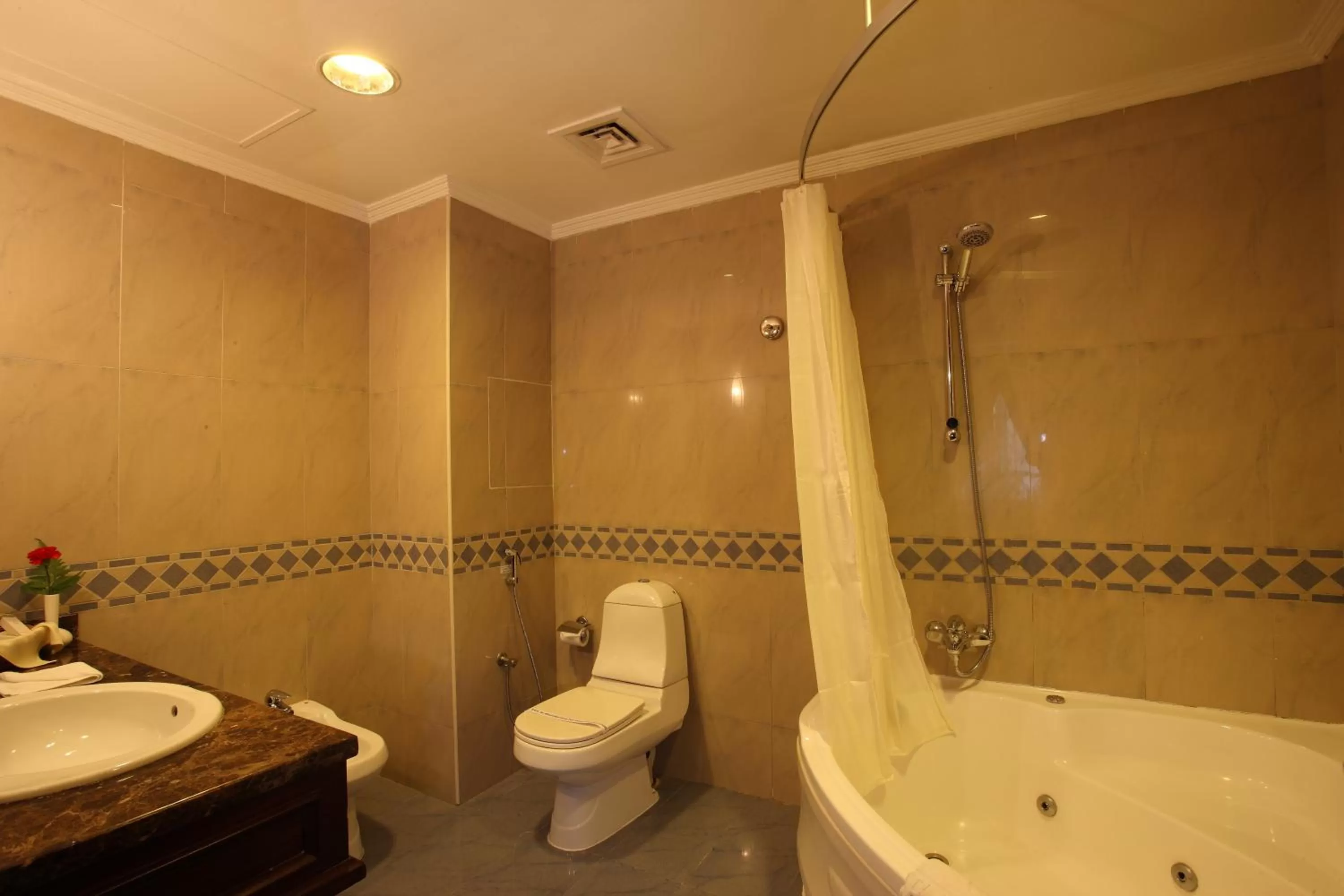 Bathroom in Sea View Hotel Dubai