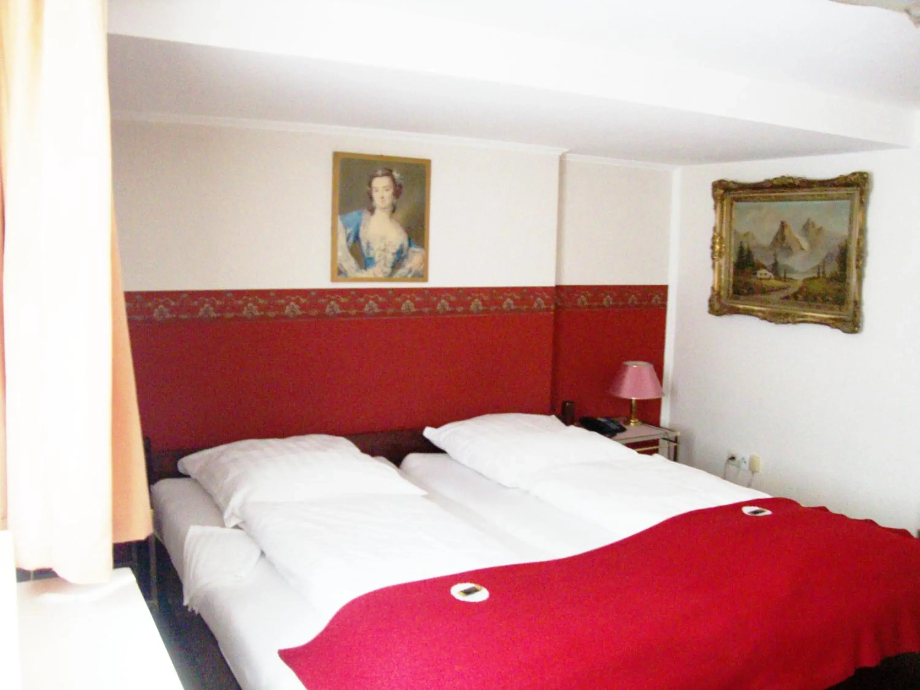 Bed in Haus Mooren, Hotel Garni