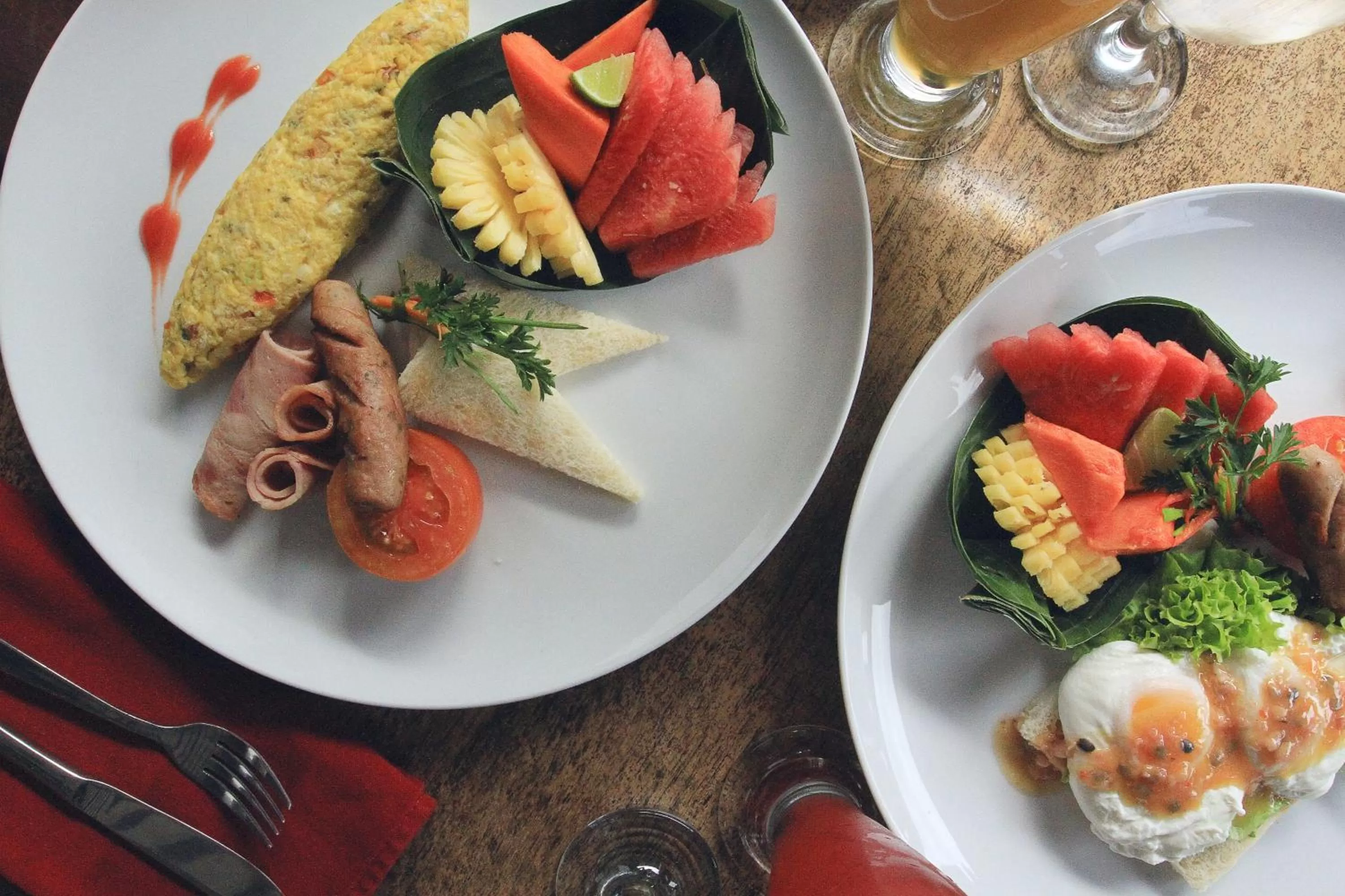 Food close-up in Gusde Tranquil Villas by EPS