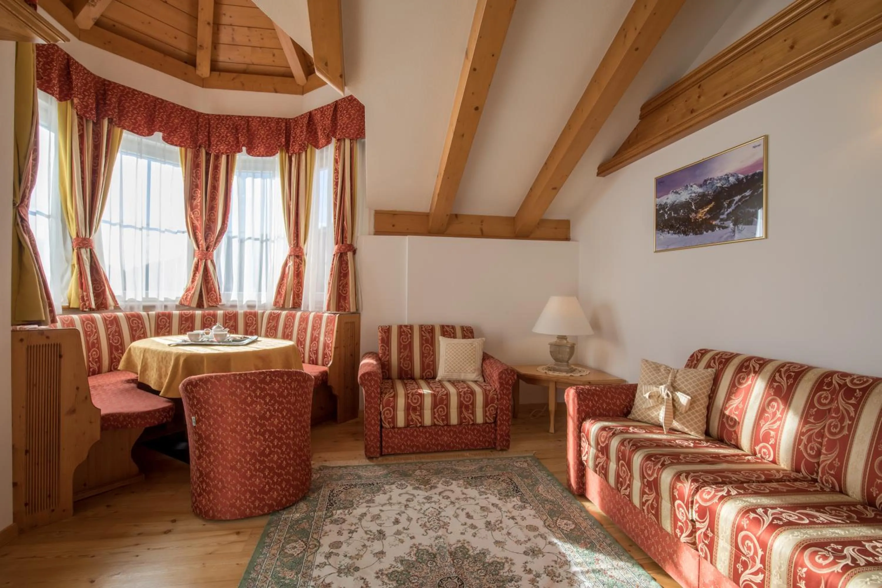 Living room in Hotel Chalet all'Imperatore