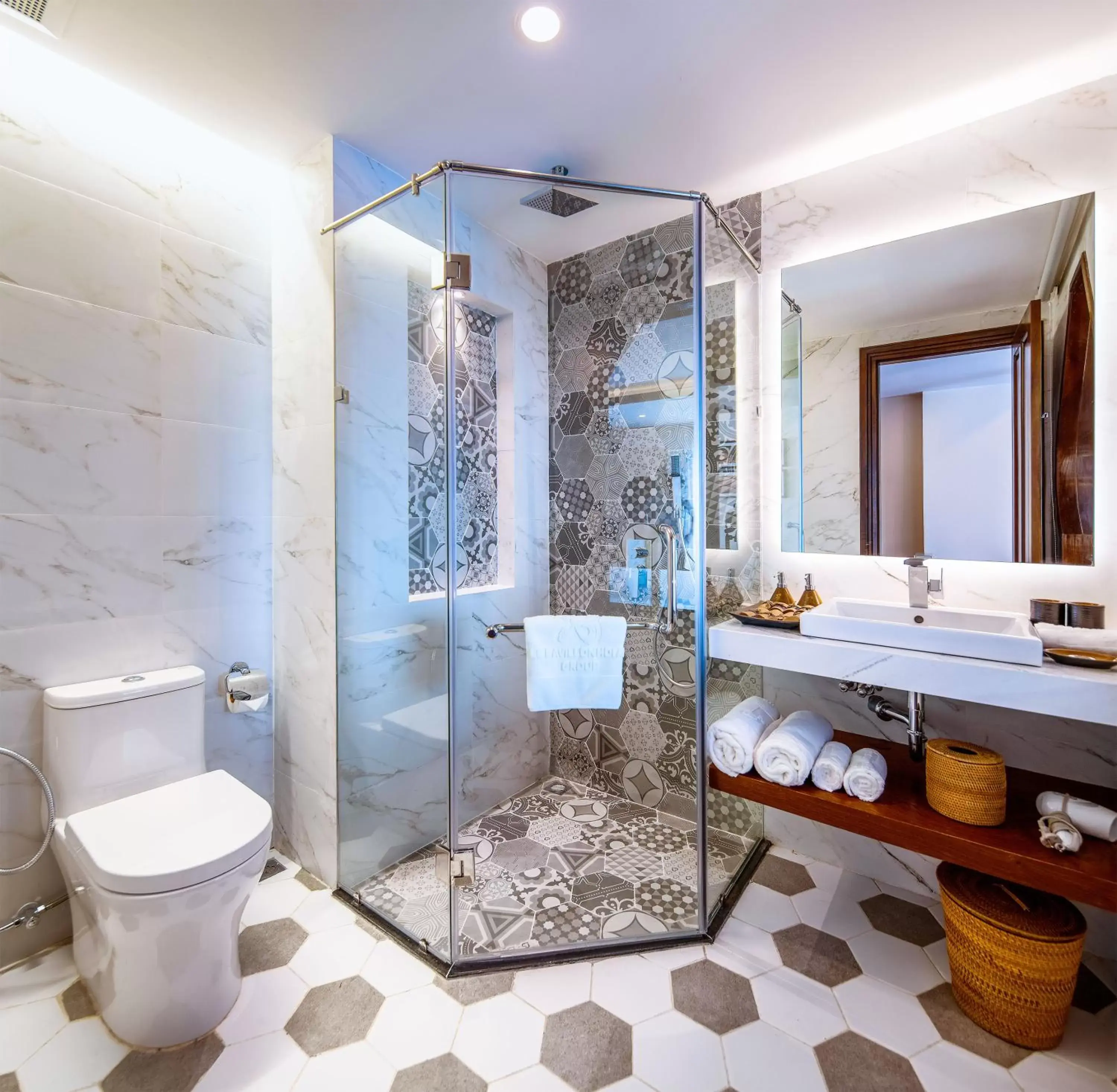 Shower, Bathroom in Le Pavillon Hoi An Paradise Hotel & Spa