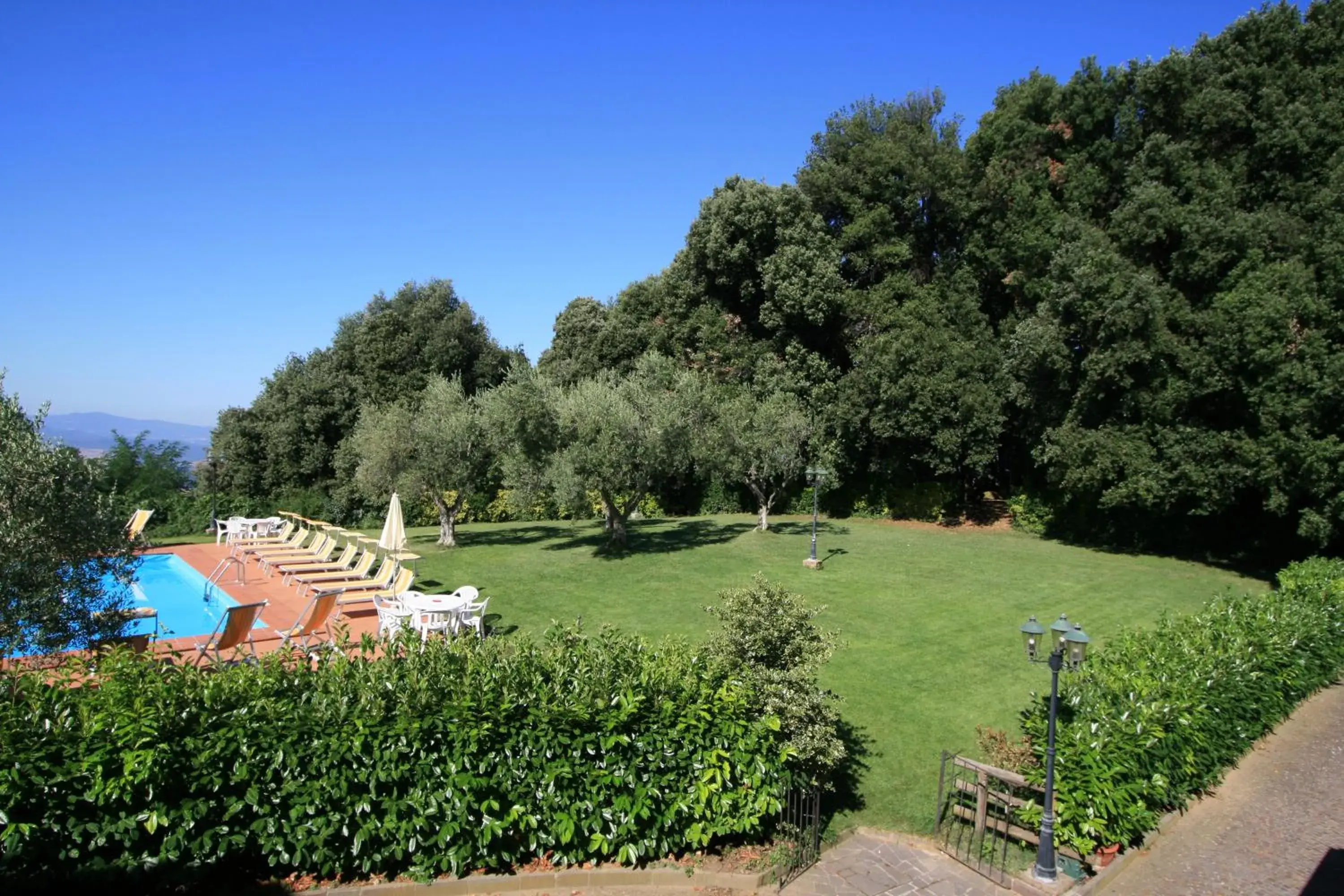 Balcony/Terrace in Villa Nencini