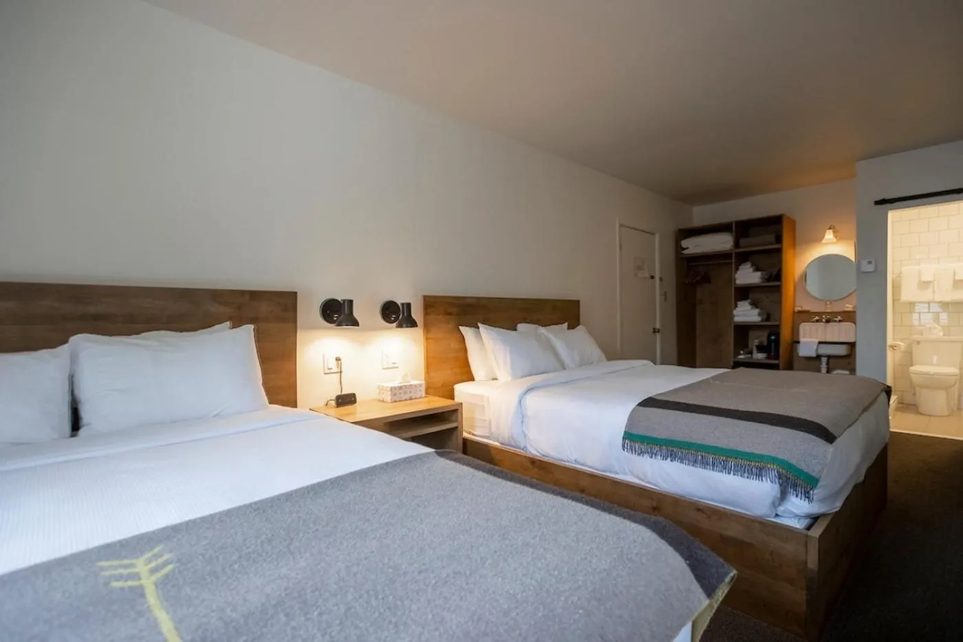 Bed in Hotel Mont-Tremblant