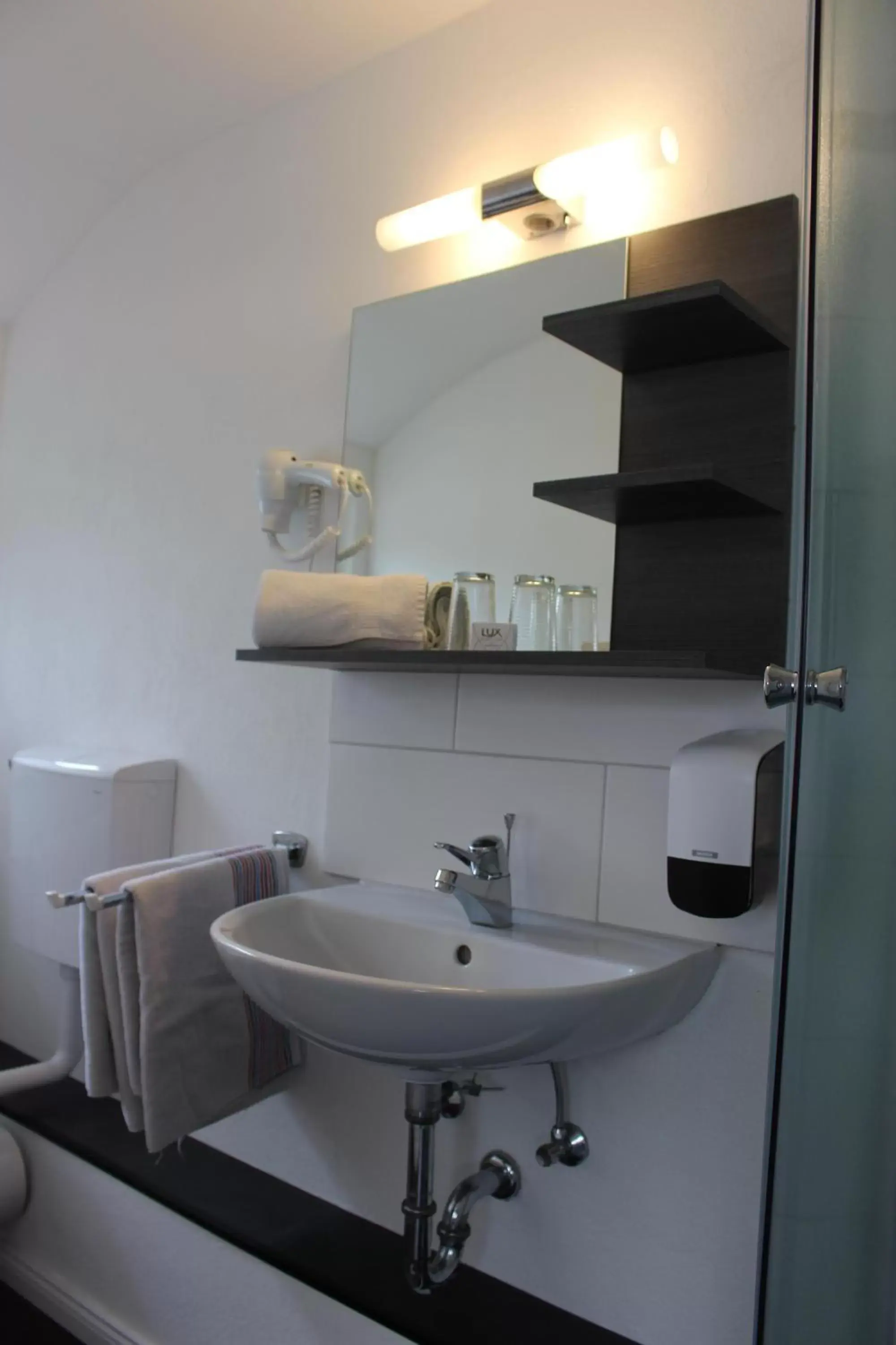 Bathroom in Genussgasthof Fuldaquelle & Berghof Wasserkuppe