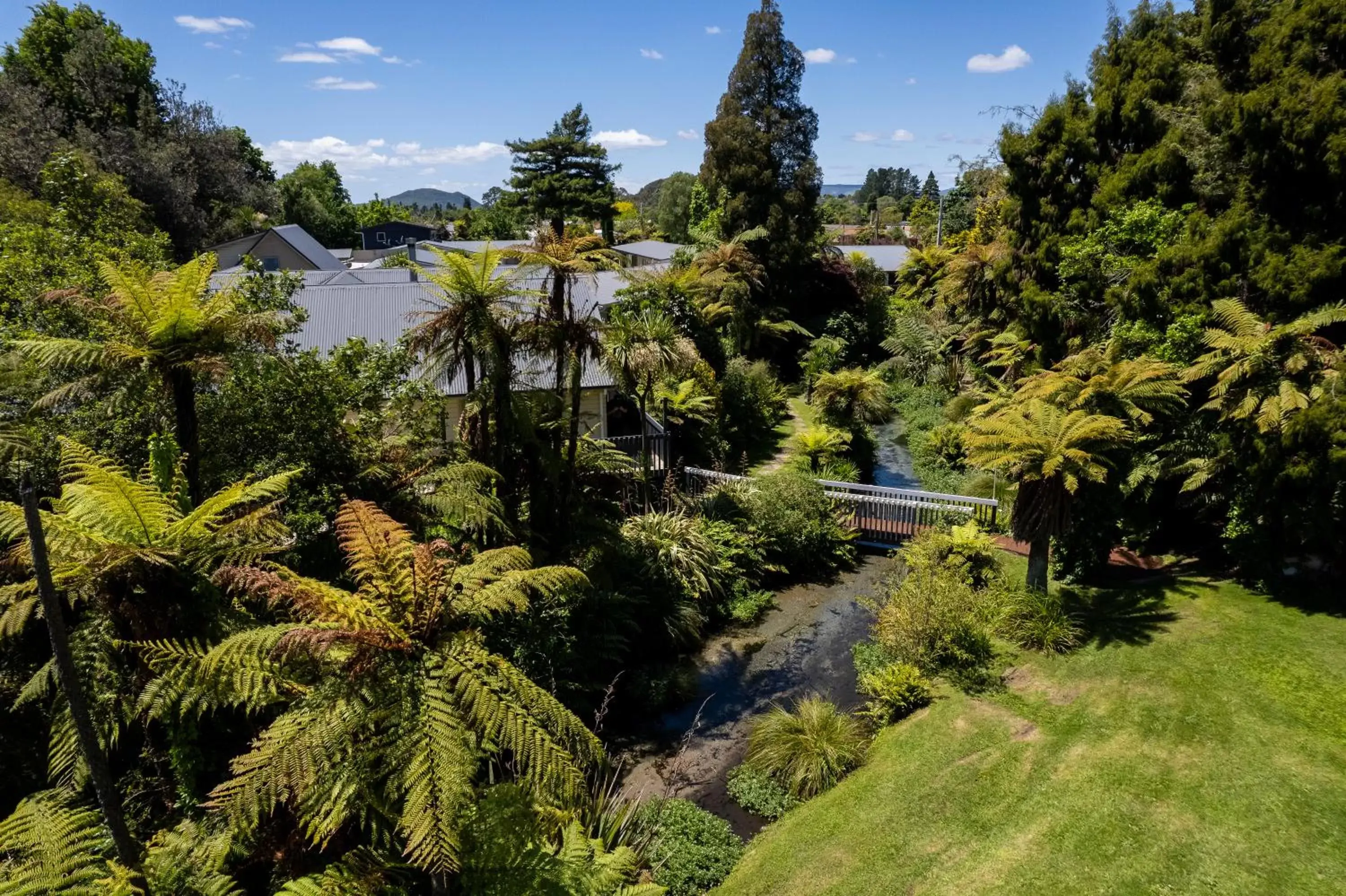 Garden in Best Western Braeside Rotorua