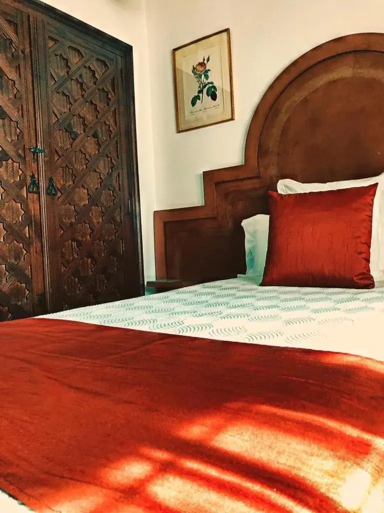 Bed in Hotel Hacienda del Cardenal