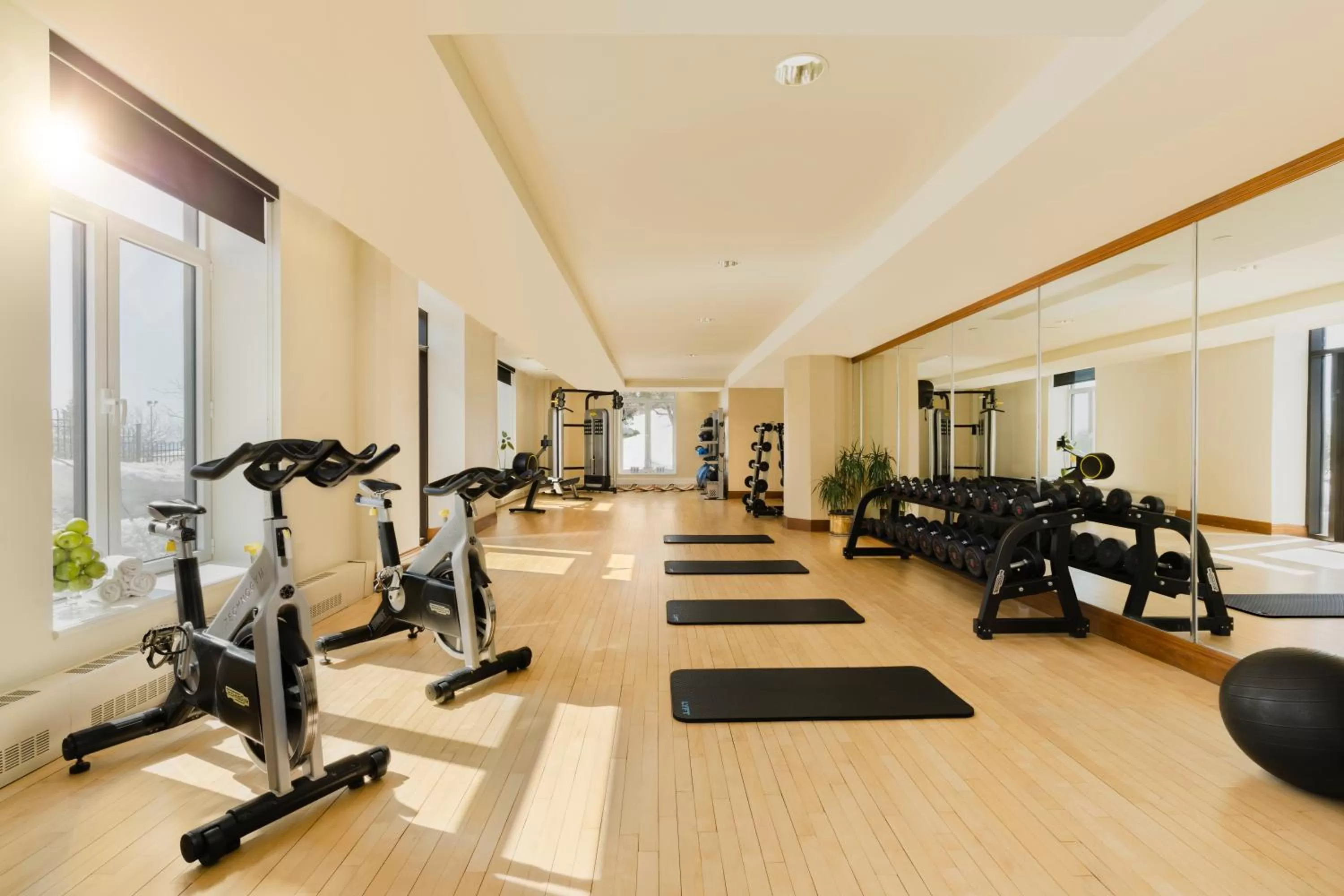Fitness centre/facilities in Fairmont Le Manoir Richelieu