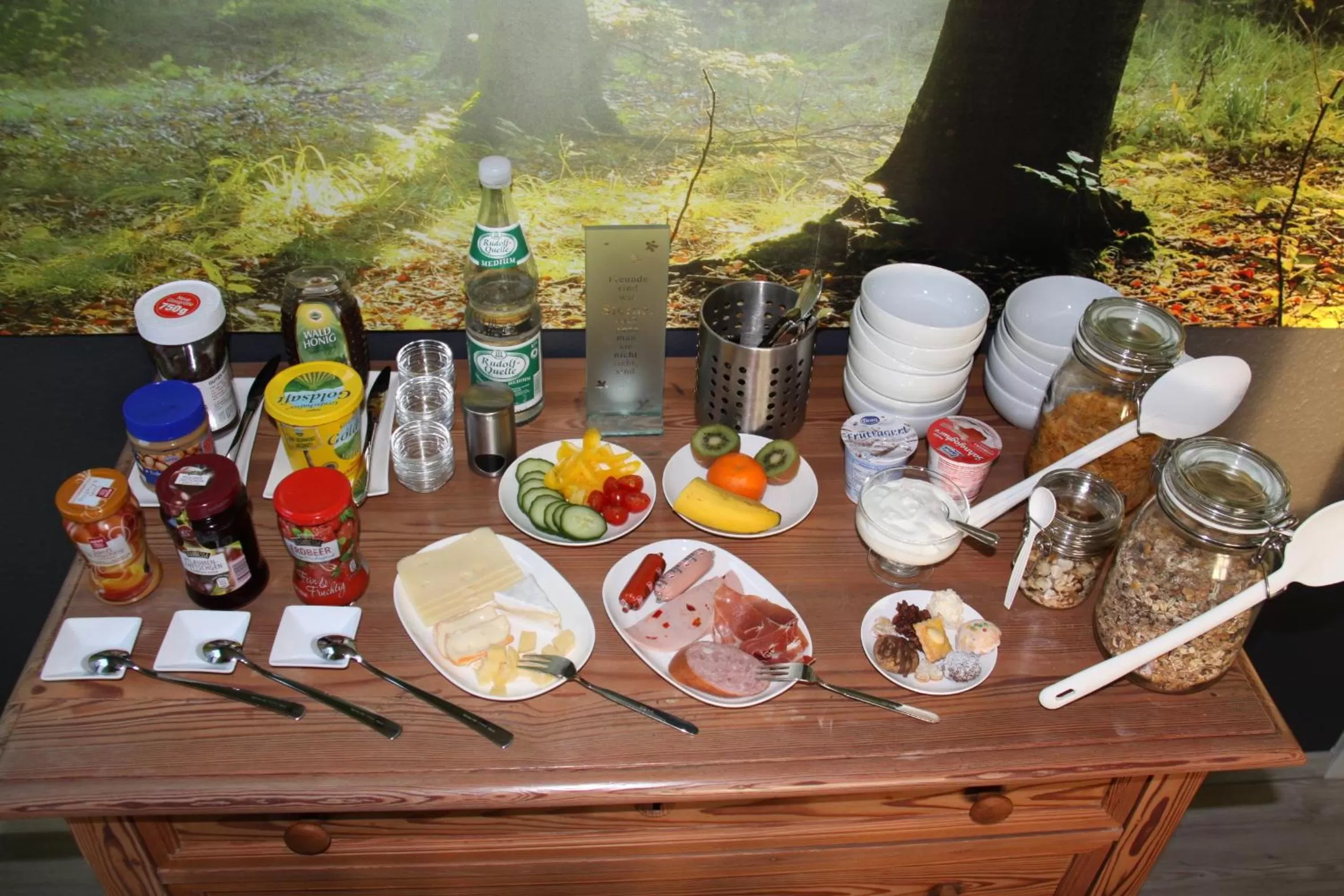 Food close-up in mein kleinHOTEL