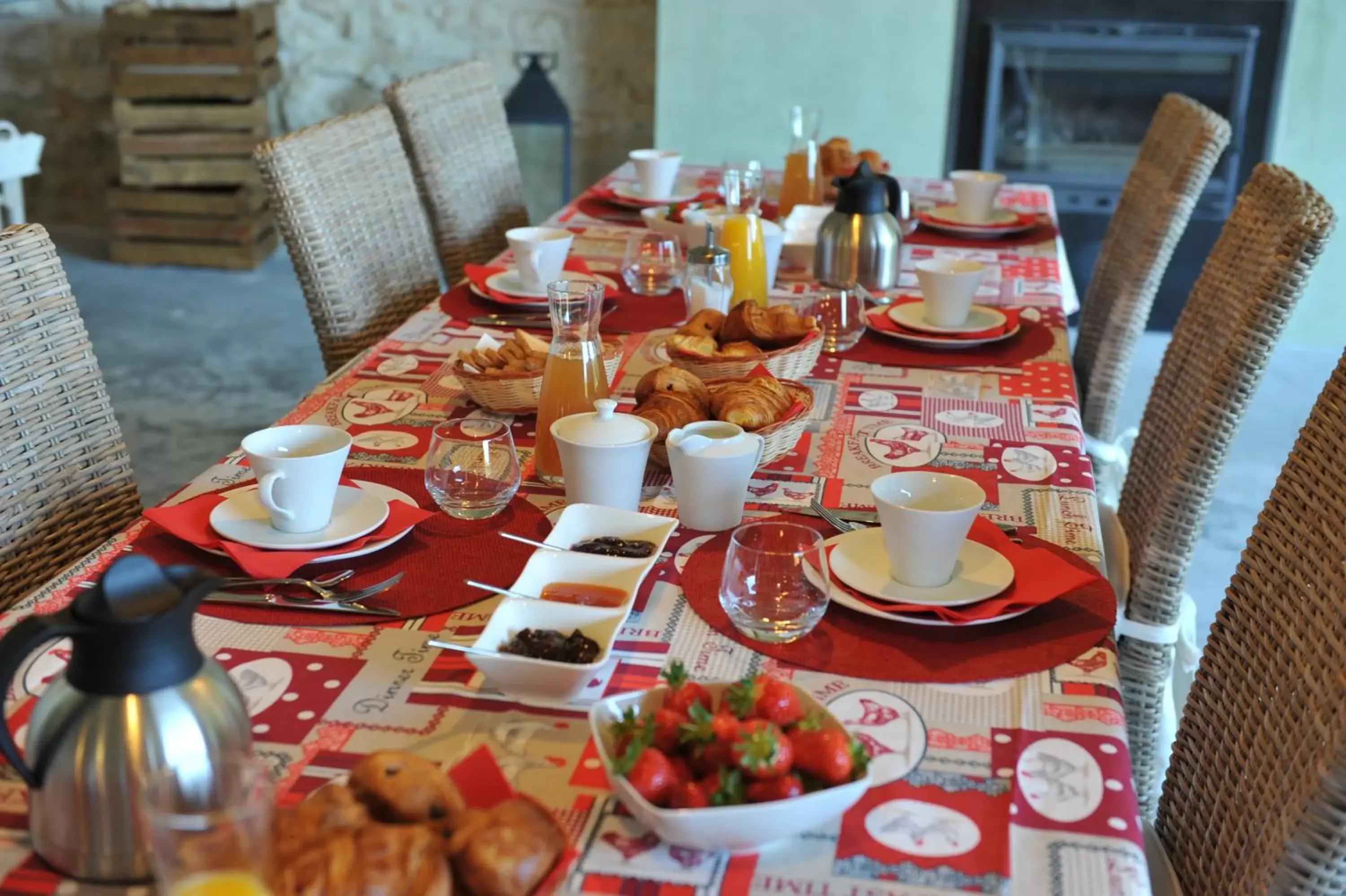 Dining area, Restaurant/Places to Eat in Le Mas Terre des Anges