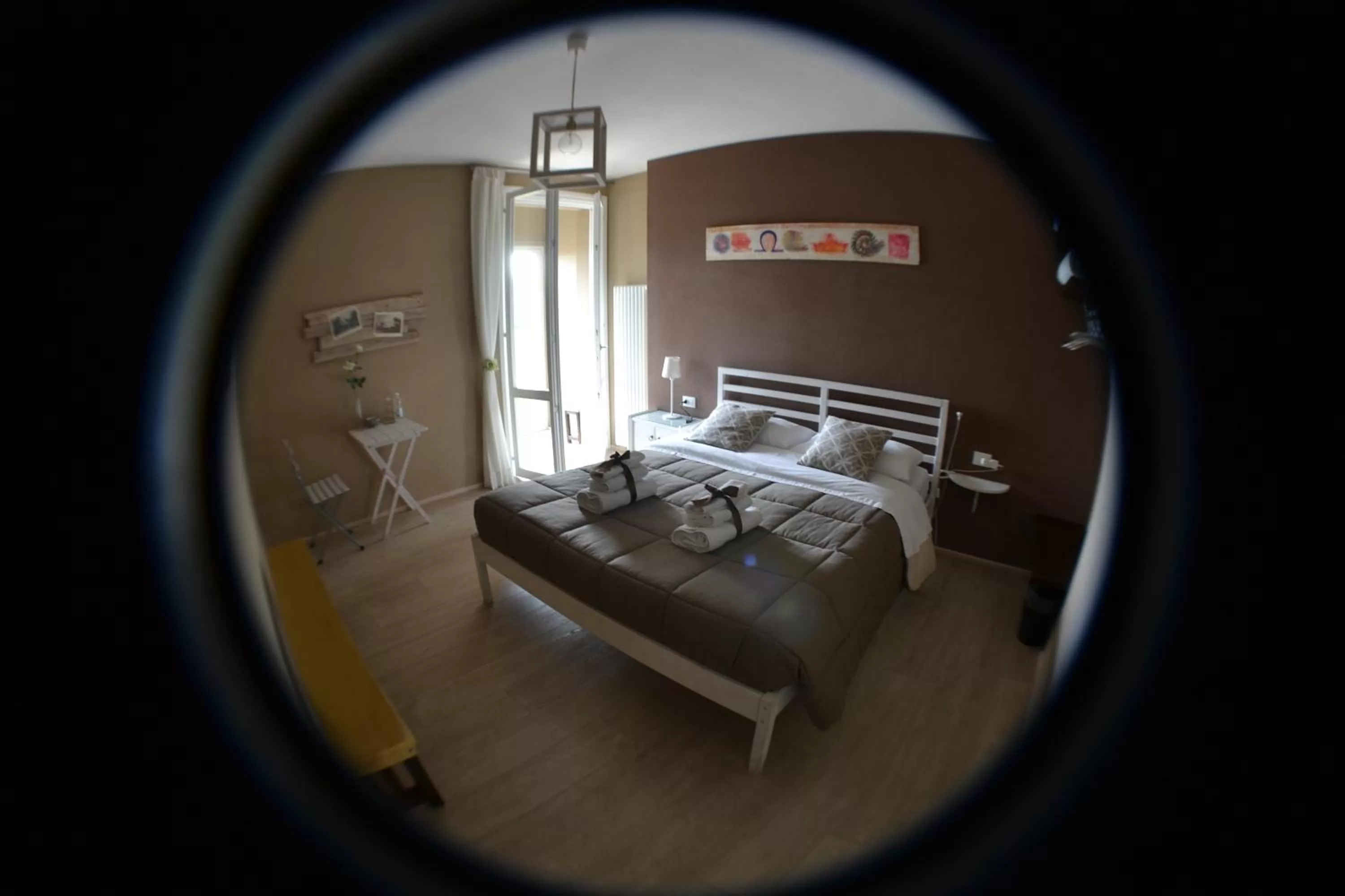 Photo of the whole room, Bed in La Combriccola