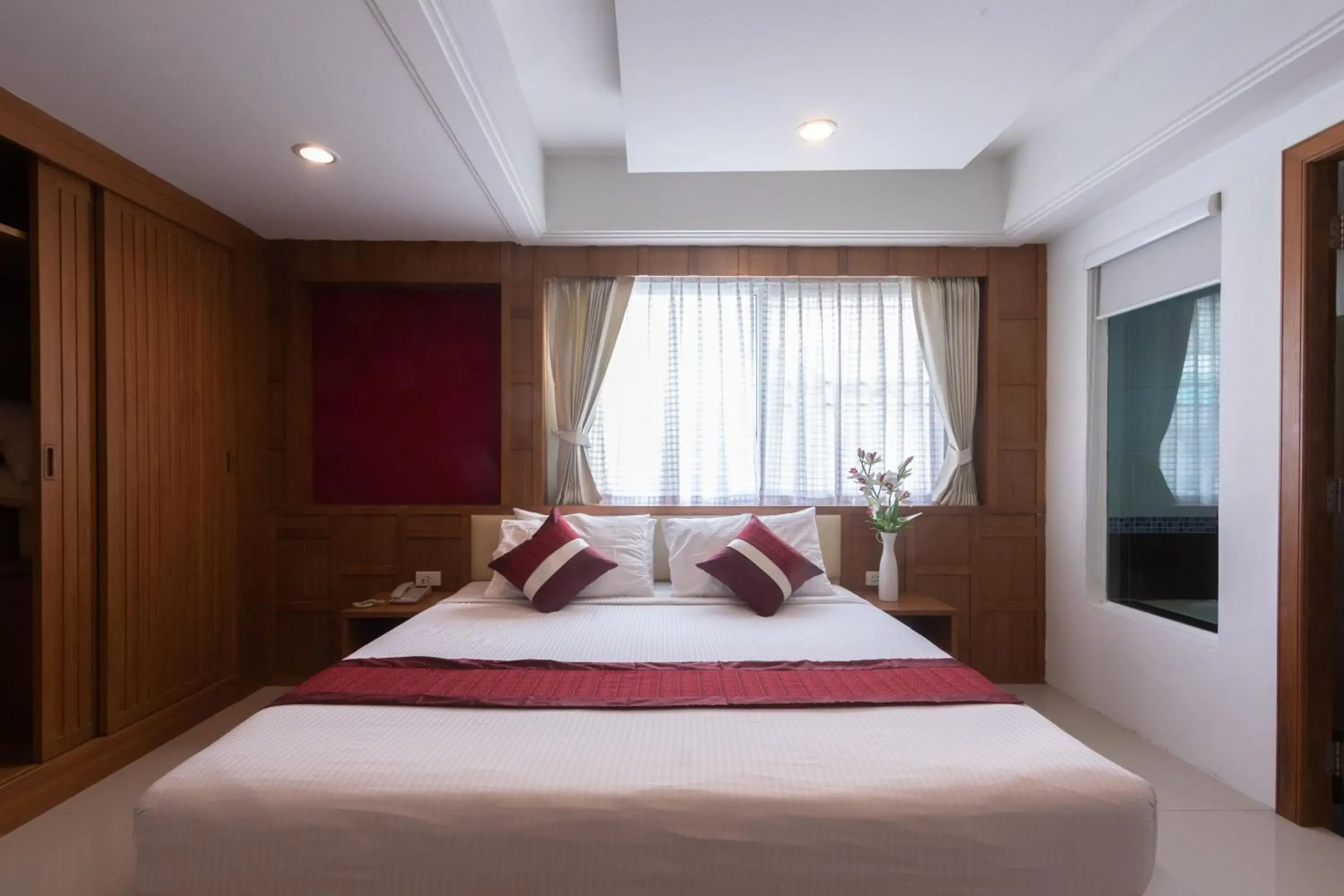 Bed in Gusto Pratunam Hotel
