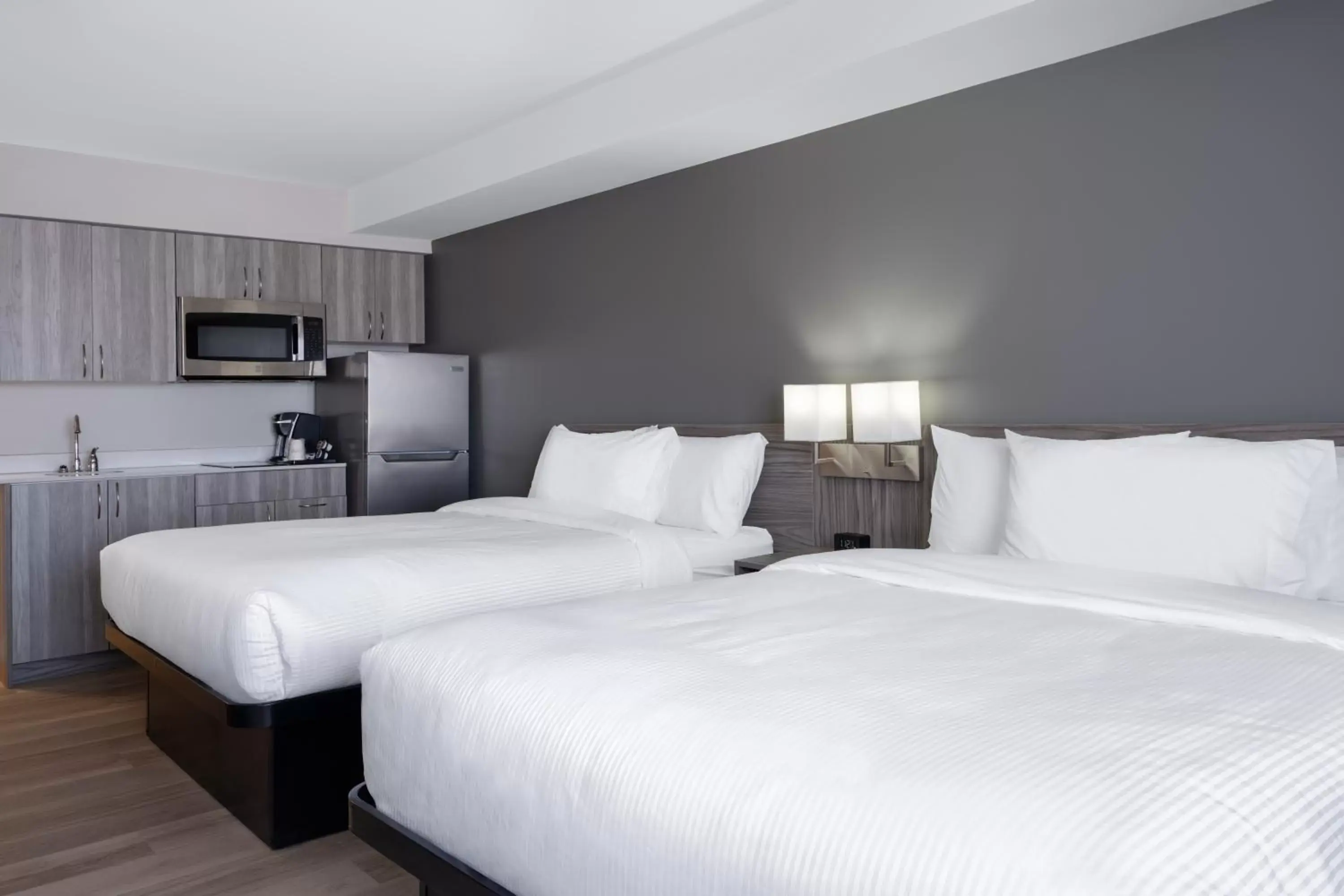 Guests, Bed in Microtel Inn & Suites by Wyndham Kanata Ottawa West