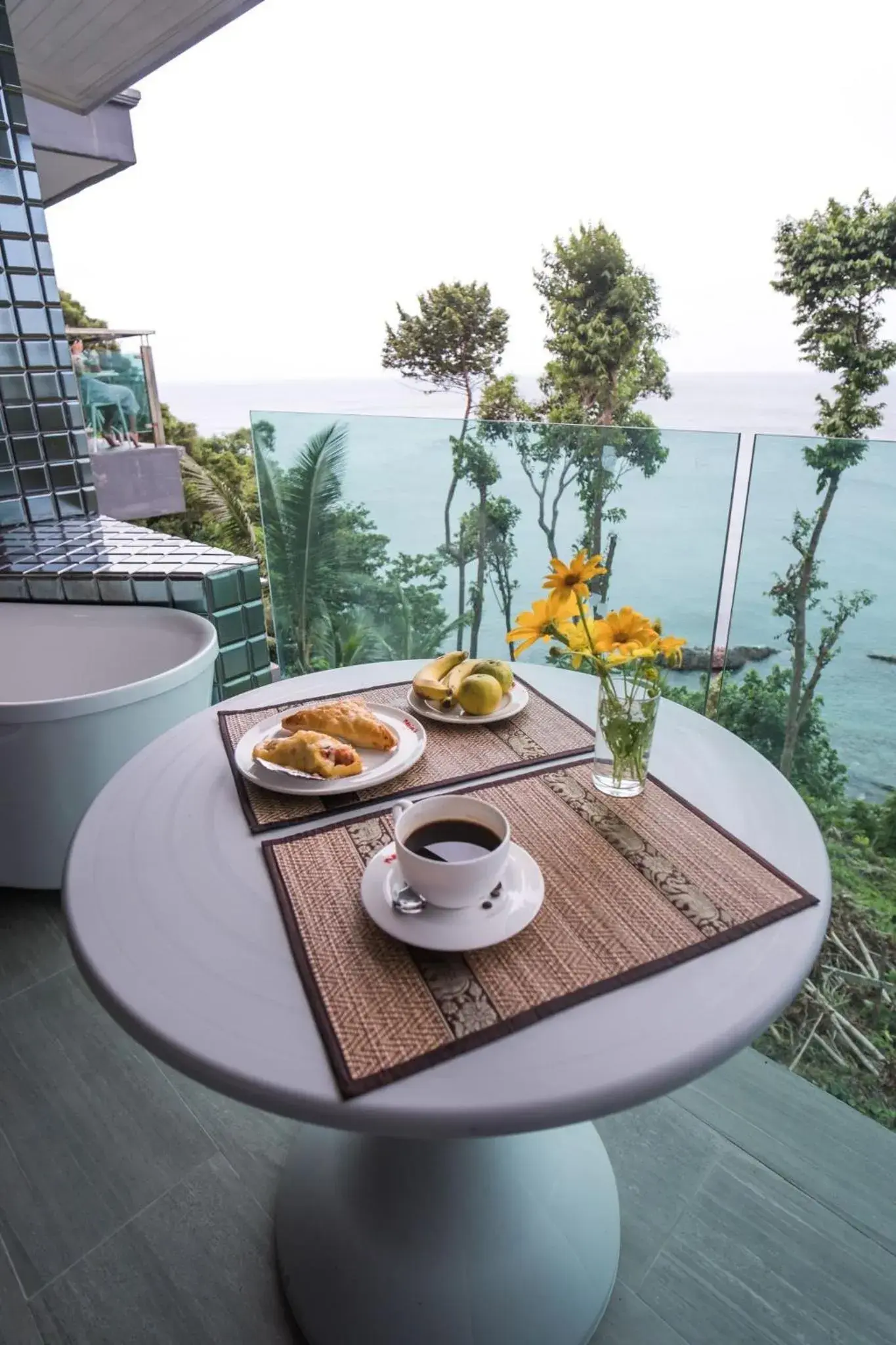 Balcony/Terrace in Cliff Lanta Suite-Koh Lanta Krabi