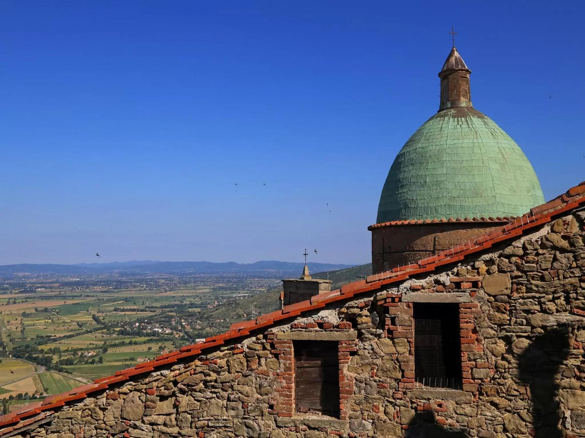 View (from property/room) in Hotel Italia Cortona