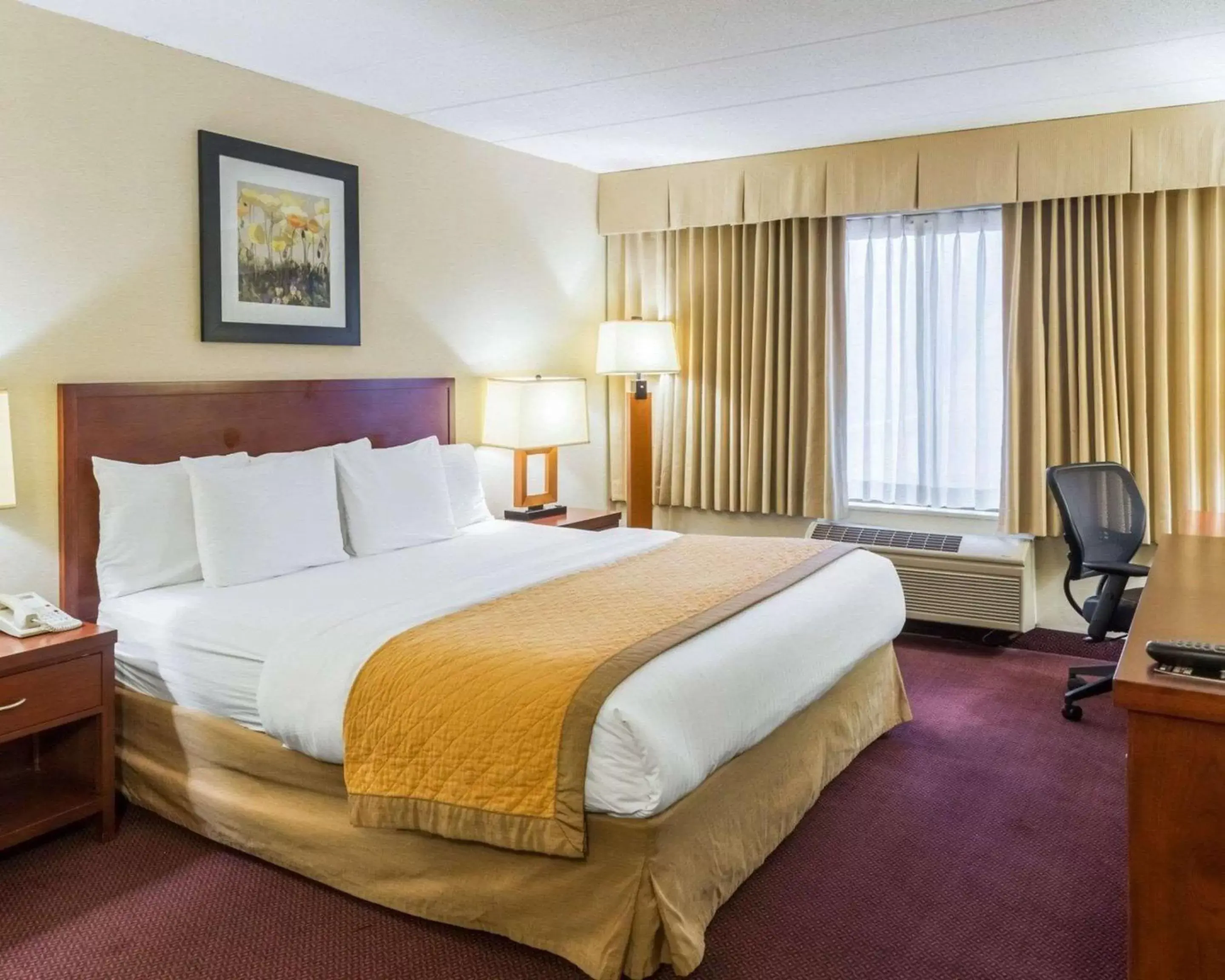 Photo of the whole room, Bed in Clarion Hotel Somerset - New Brunswick