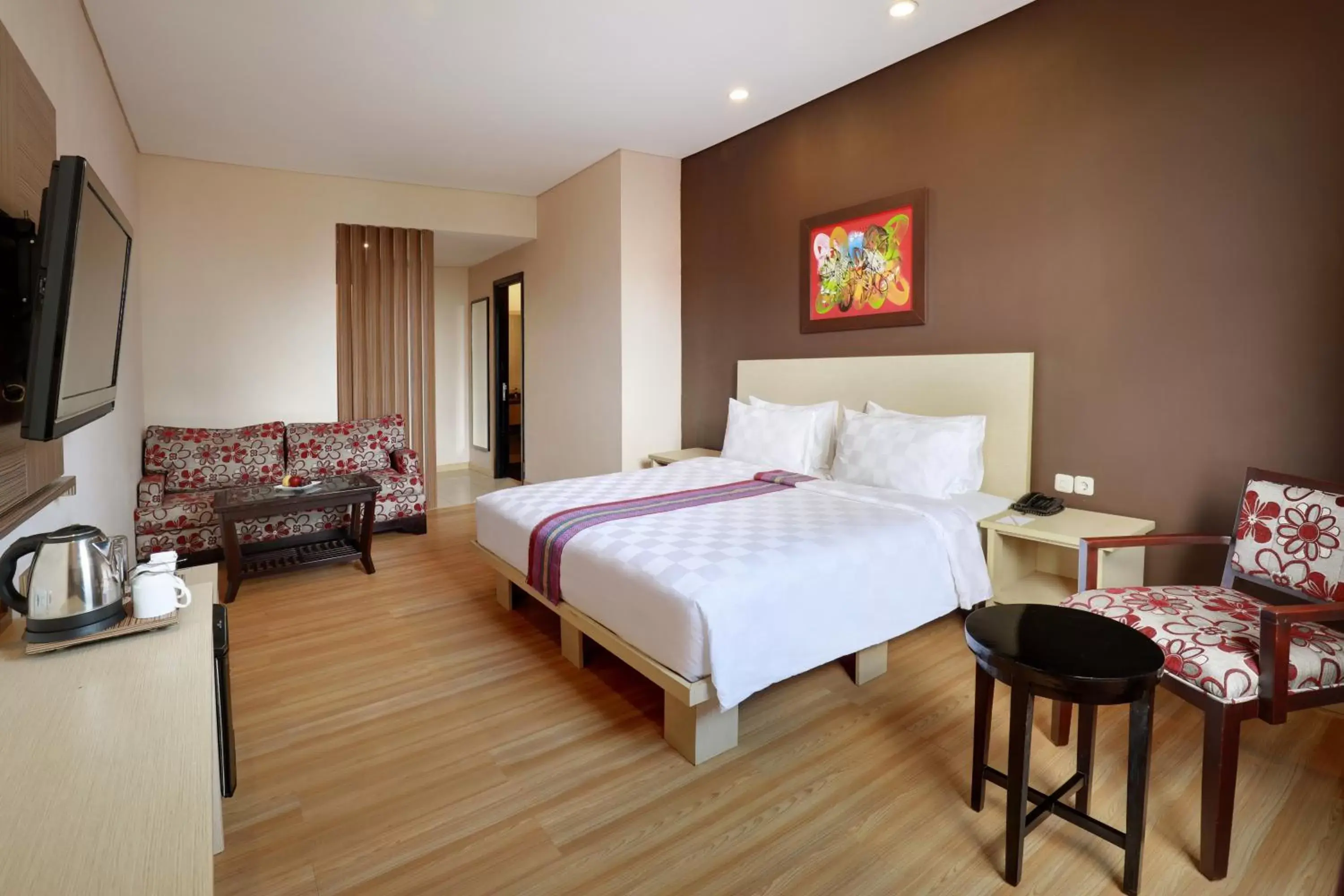 Bed in Swiss-Belinn Panakkukang Bed in Swiss-Belinn Panakkukang
