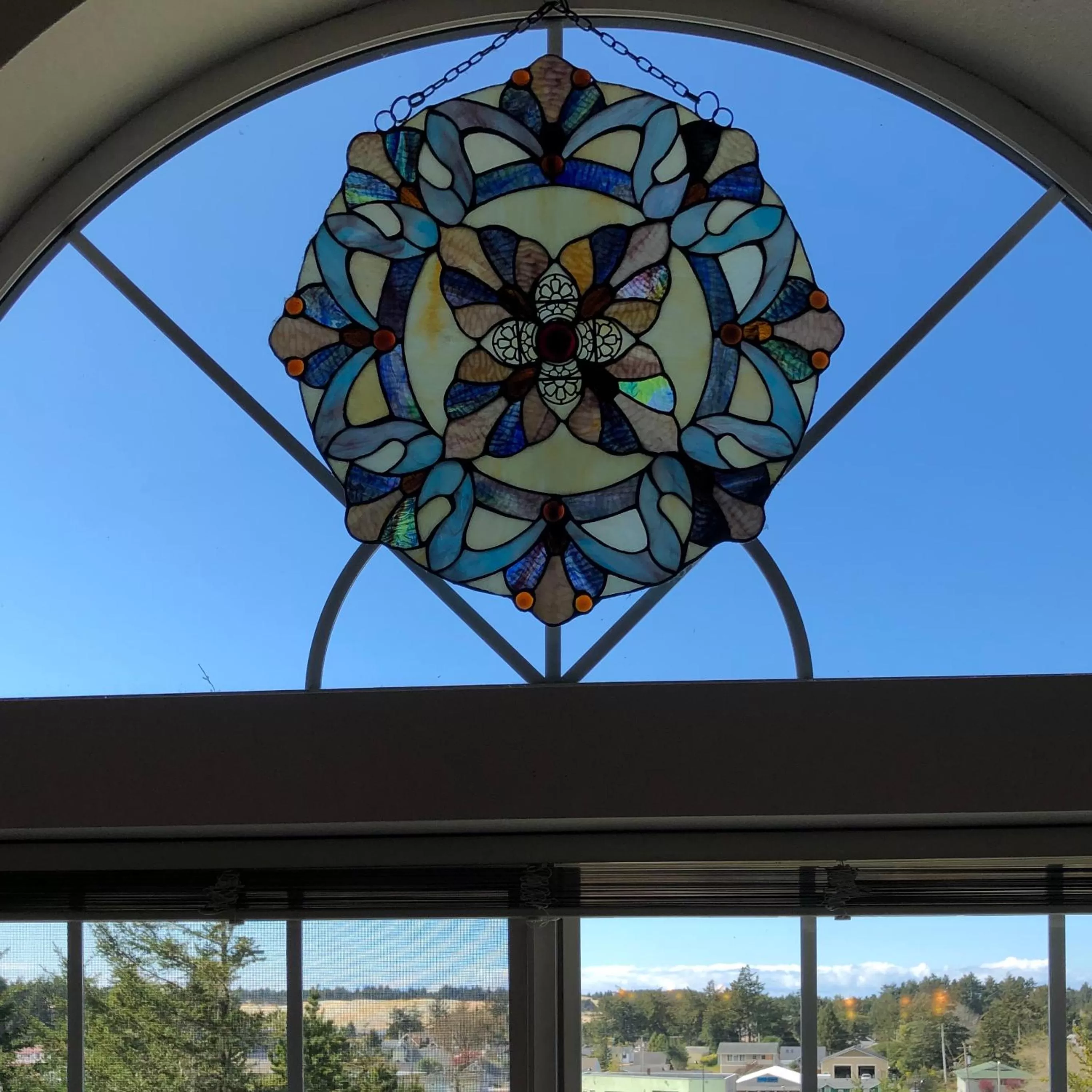 Decorative detail in The Landmark Inn