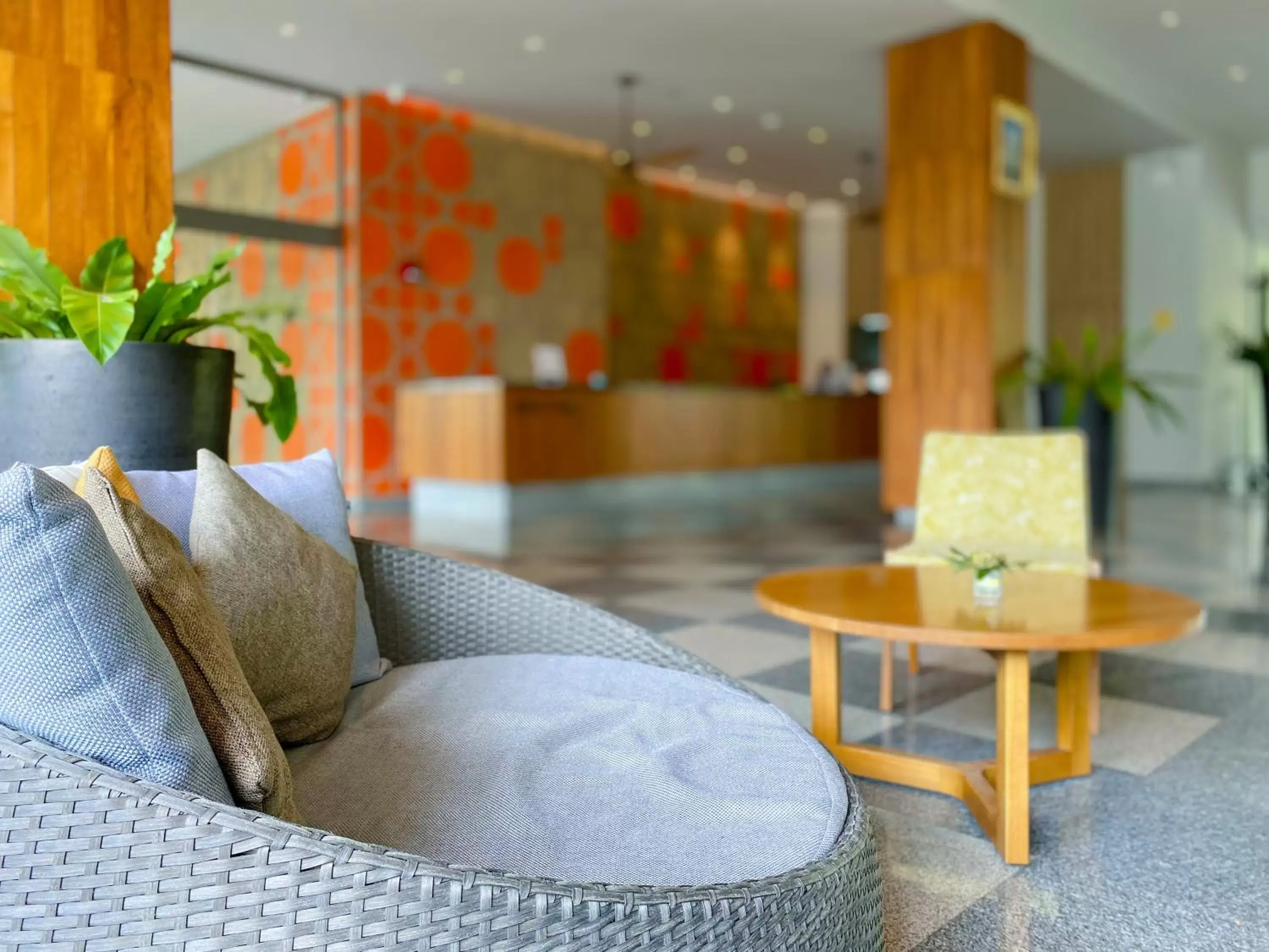 Lobby or reception in X10 Khaolak Resort Lobby or reception in X10 Khaolak Resort