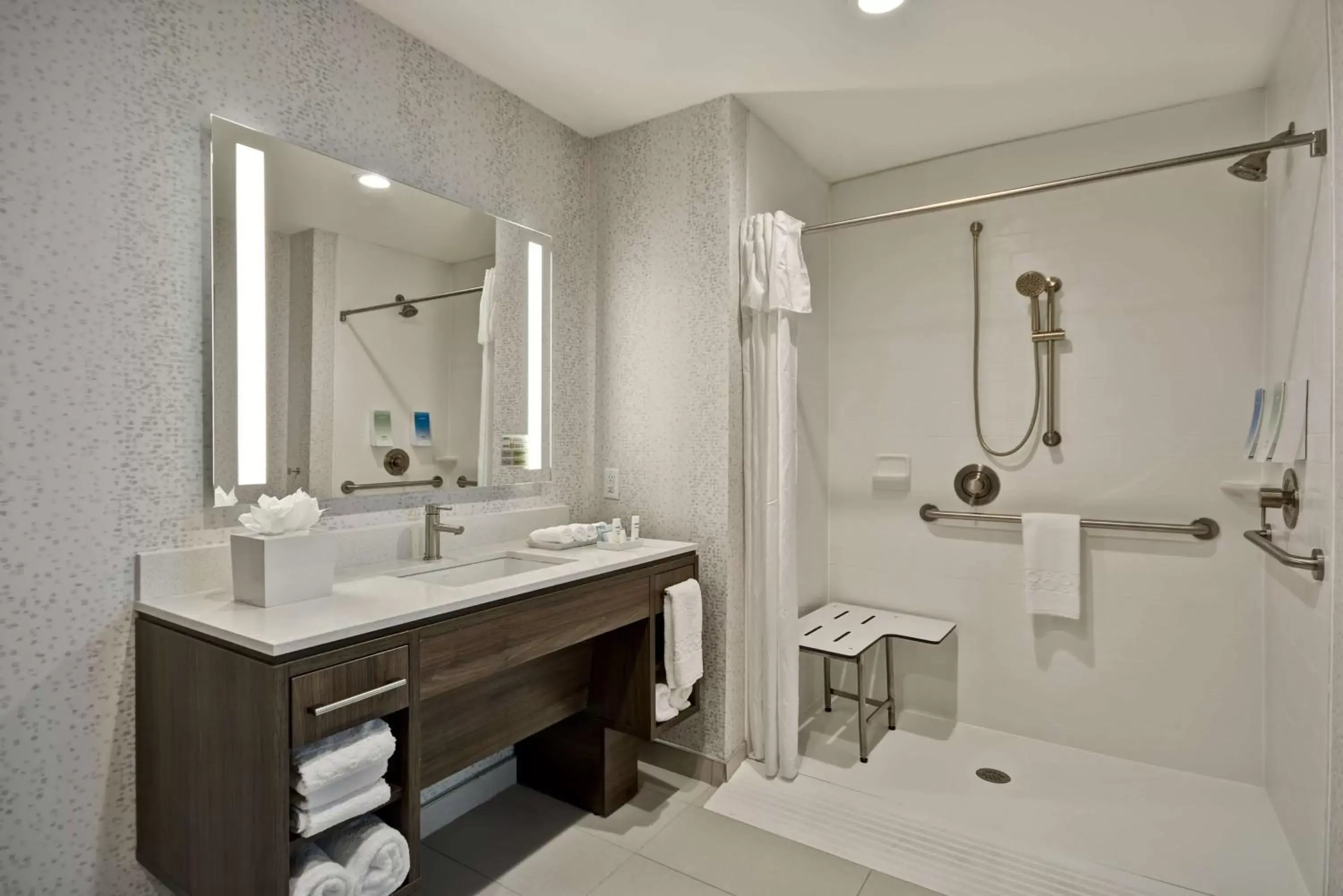 Bathroom in Home 2 Suites By Hilton Fairview Allen