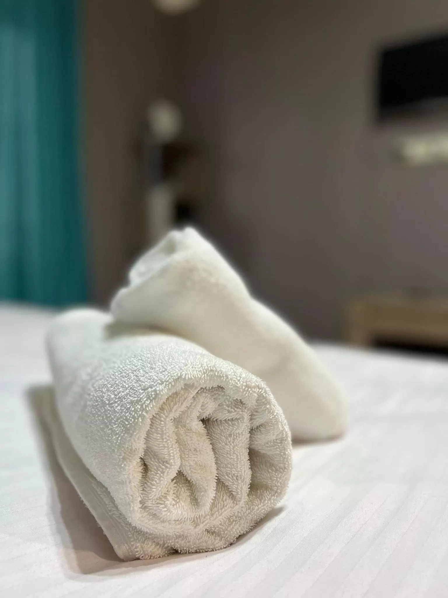 towels, Bed in Aparthotel Holiday Lux Batumi