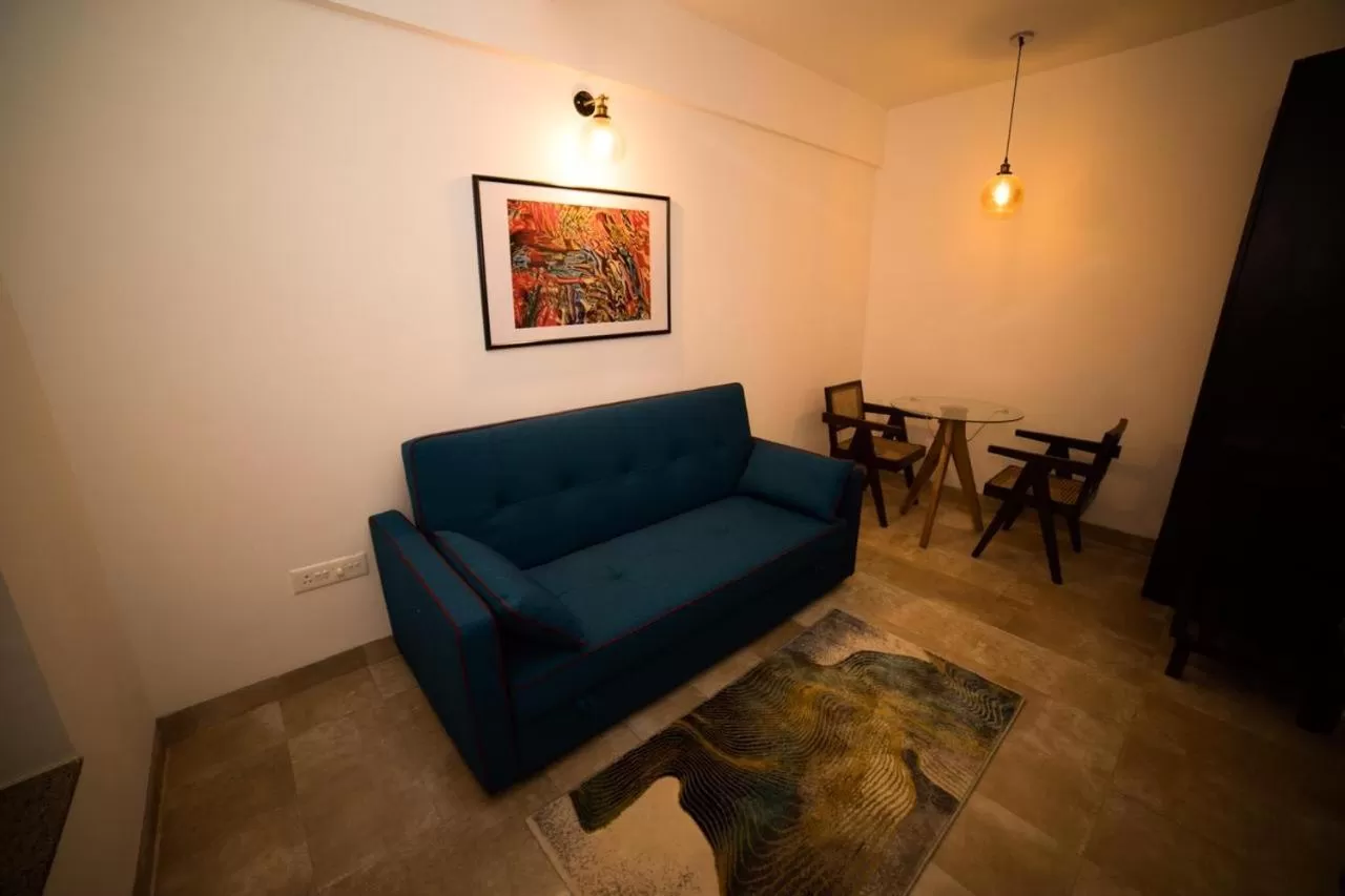Living room, Seating Area in HALF Hotel, Calangute