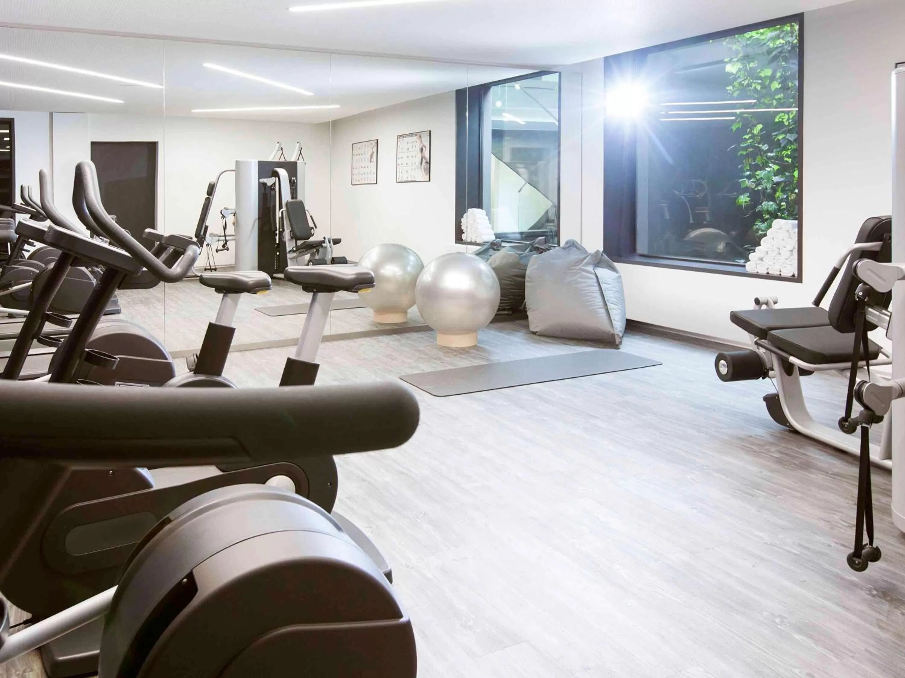 Fitness centre/facilities in Novotel Basel City