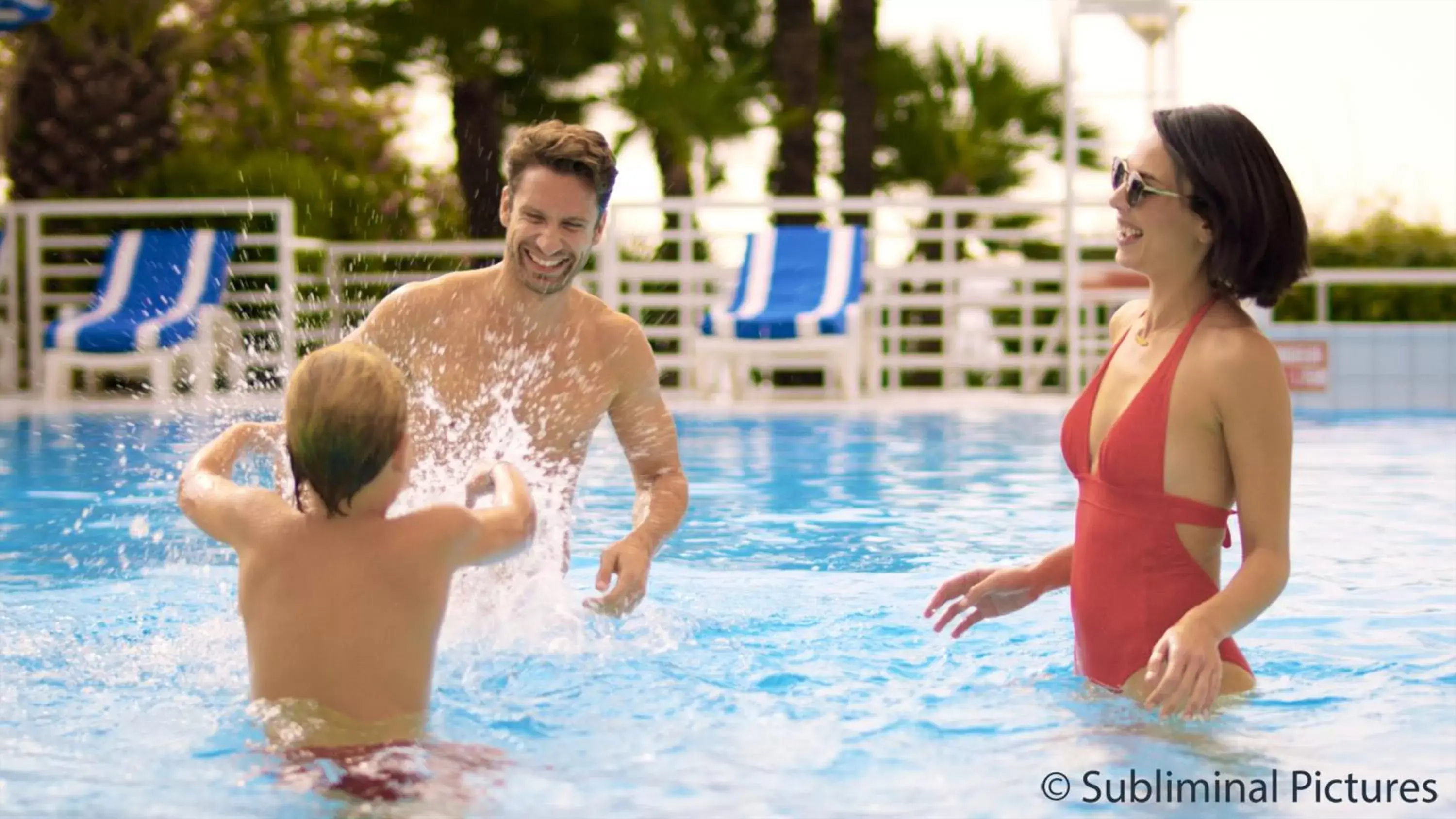 People, Swimming Pool in Hôtel Columbus Monte Carlo