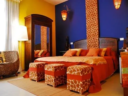 Bed in Los Muelles Boutique Hotel