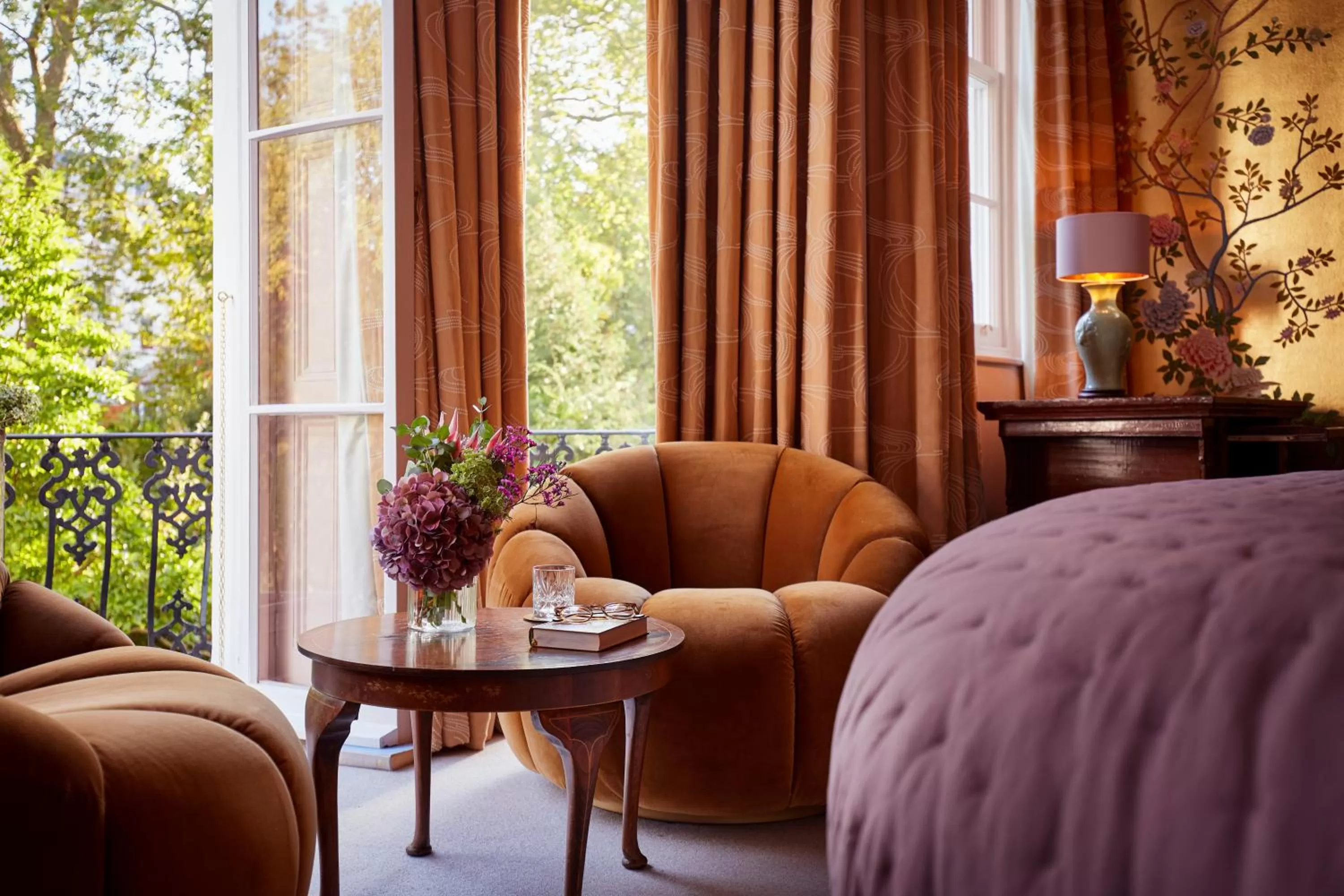 Balcony/Terrace in The Portobello Hotel