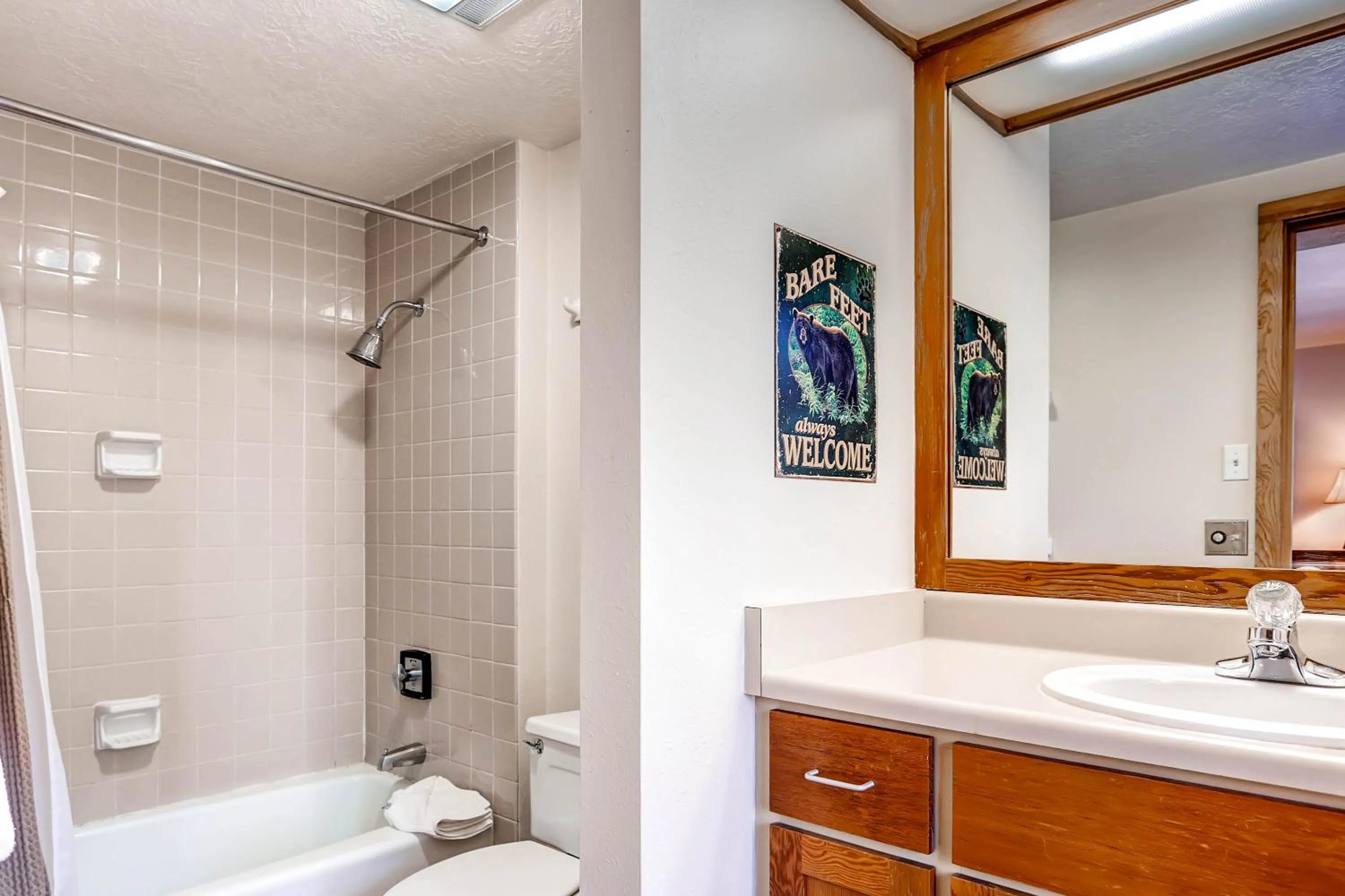 Bathroom in Evergreen Condominiums by Keystone Resort
