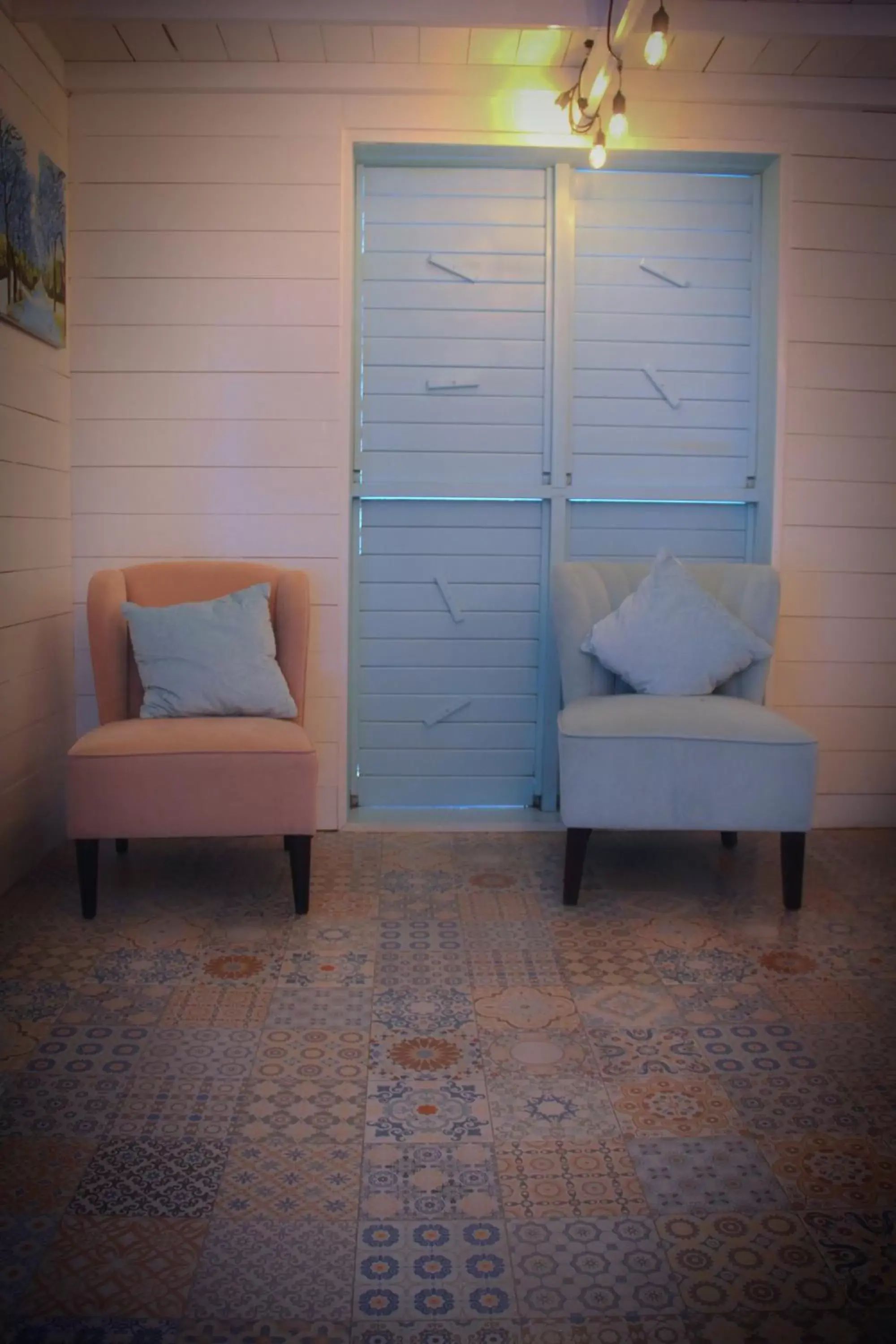 Living room, Seating Area in Casa Shiva Bacalar by MIJ