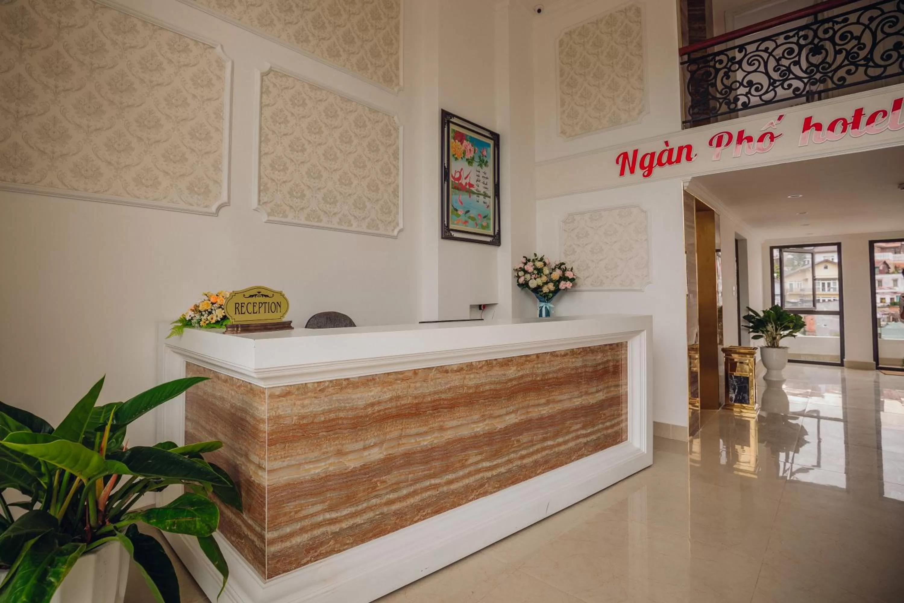 Lobby or reception in Ngàn Phố Studio & Love Hotel
