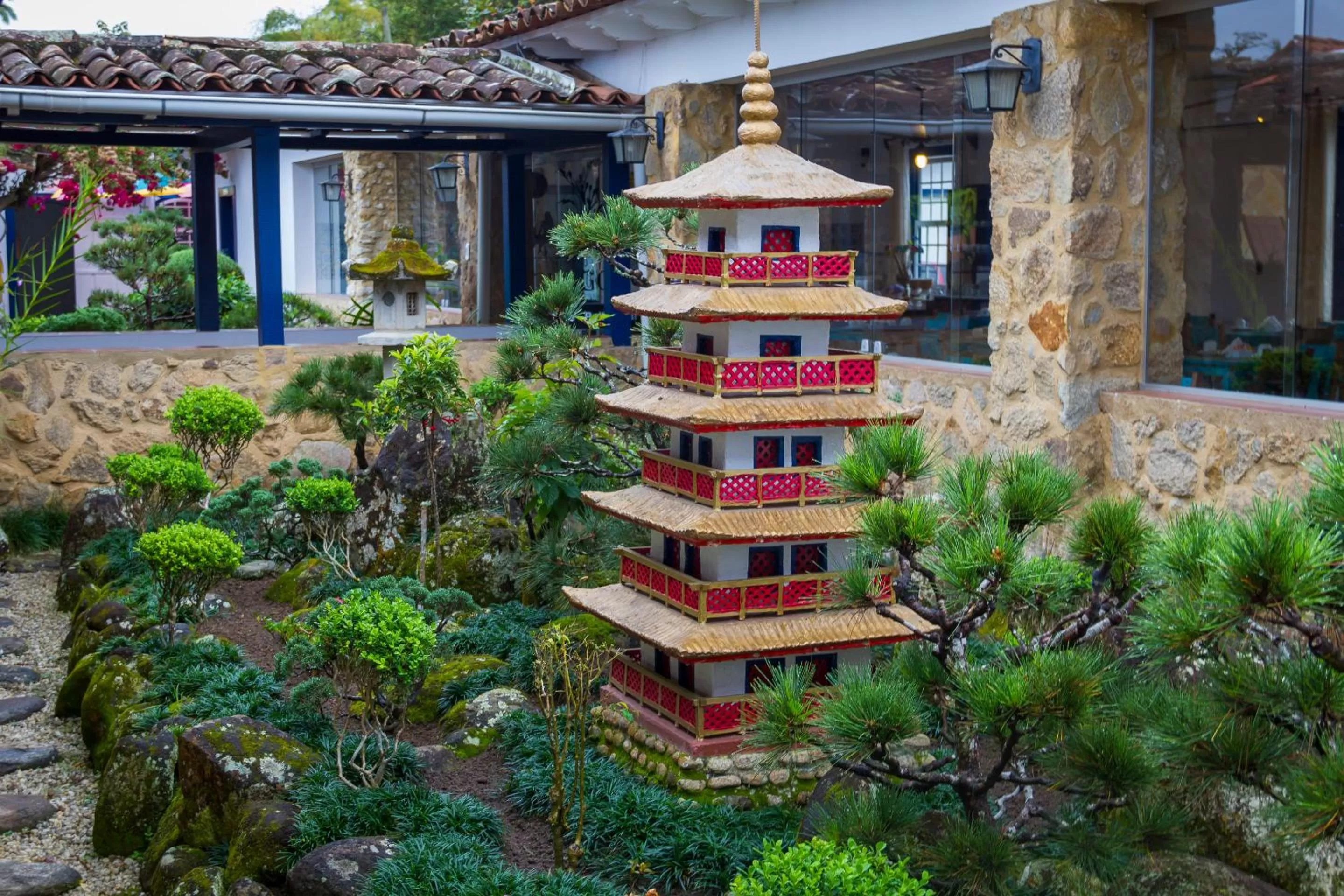 Garden in Pousada Aconchego