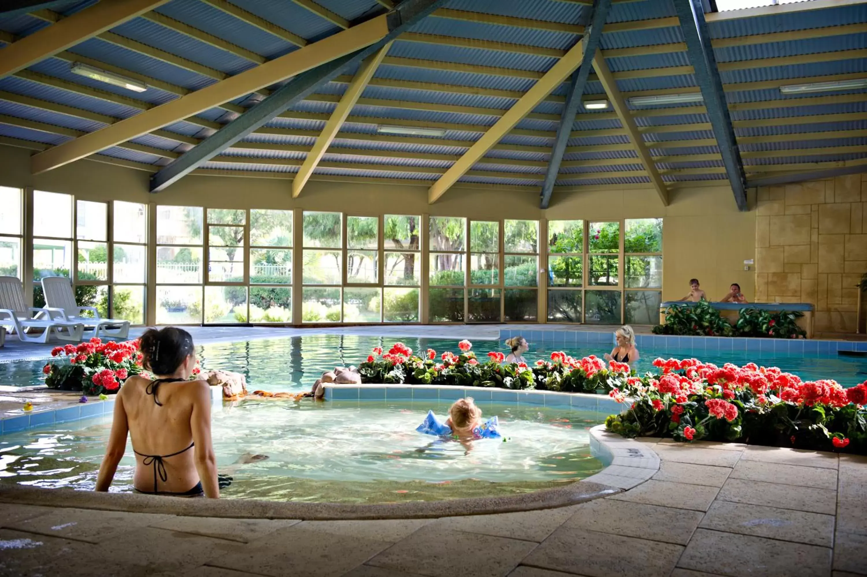 Swimming pool in Abbey Beach Resort