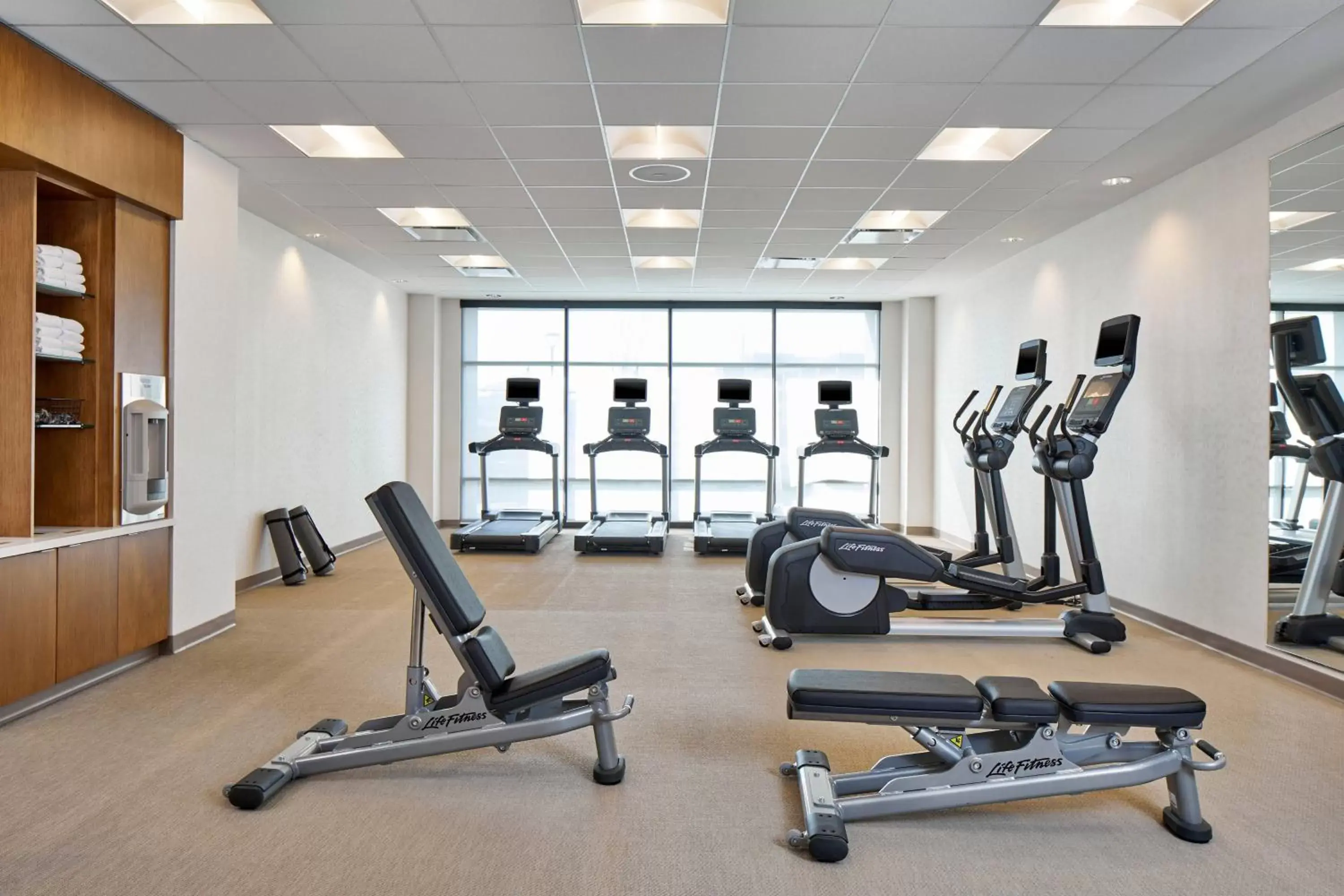 Fitness centre/facilities, Fitness Center/Facilities in SpringHill Suites by Marriott Columbus Dublin