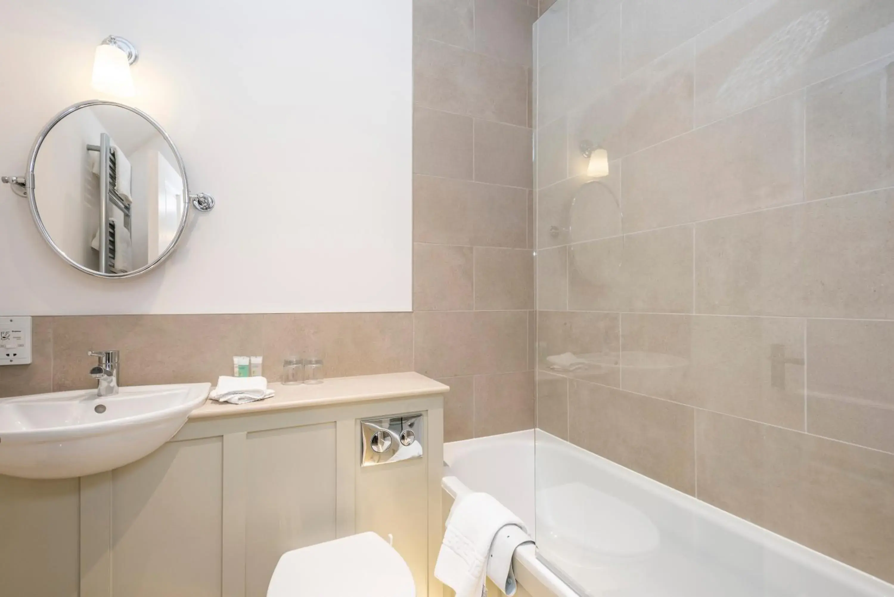 Shower, Bathroom in Heacham Manor Hotel
