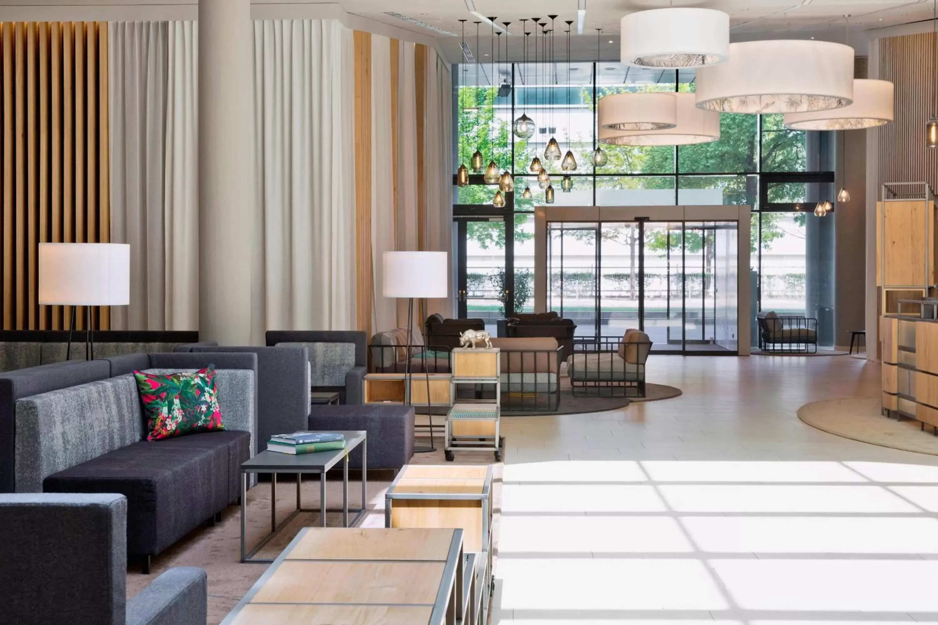 Lobby or reception in Courtyard by Marriott Vienna Prater/Messe