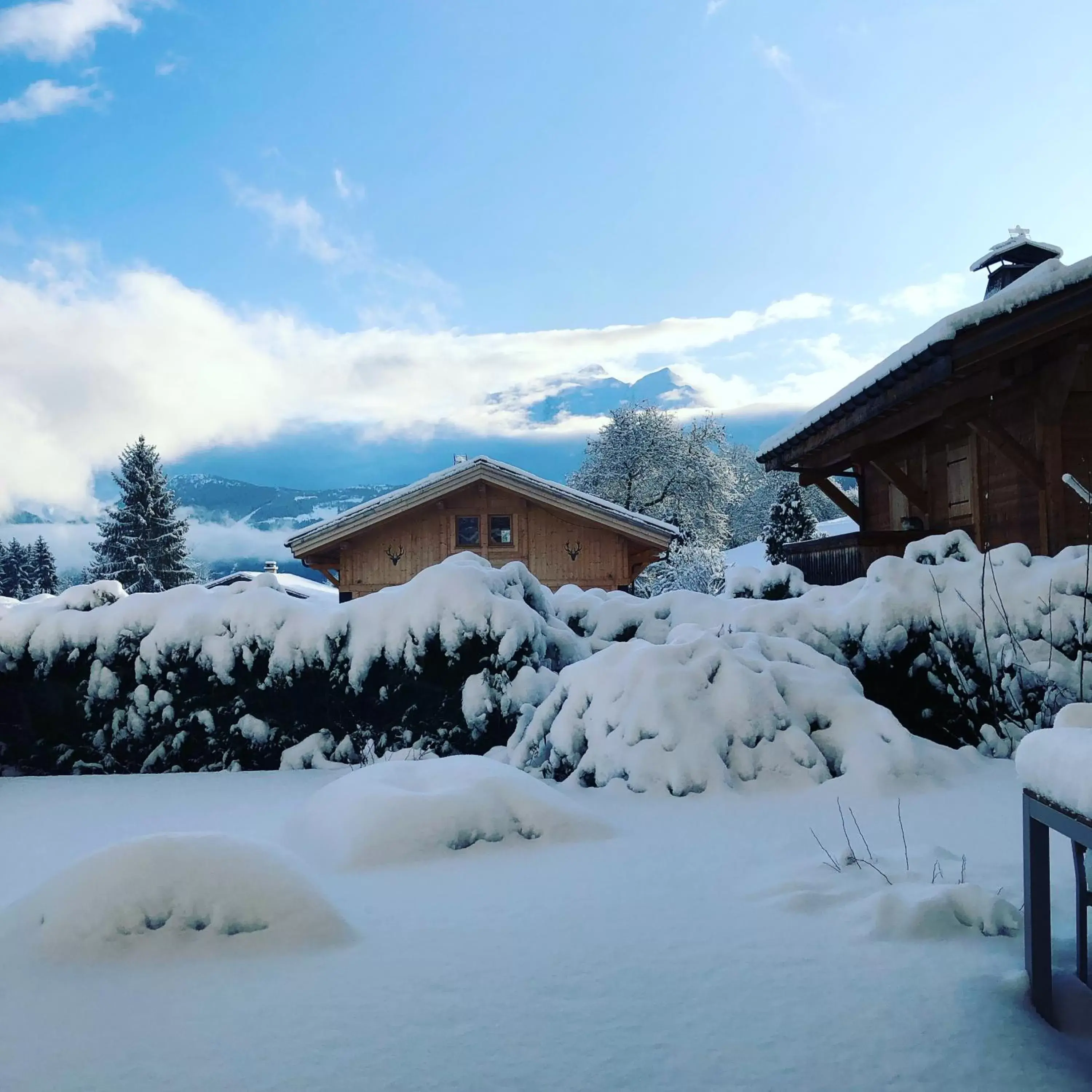 Winter in Le Floralp