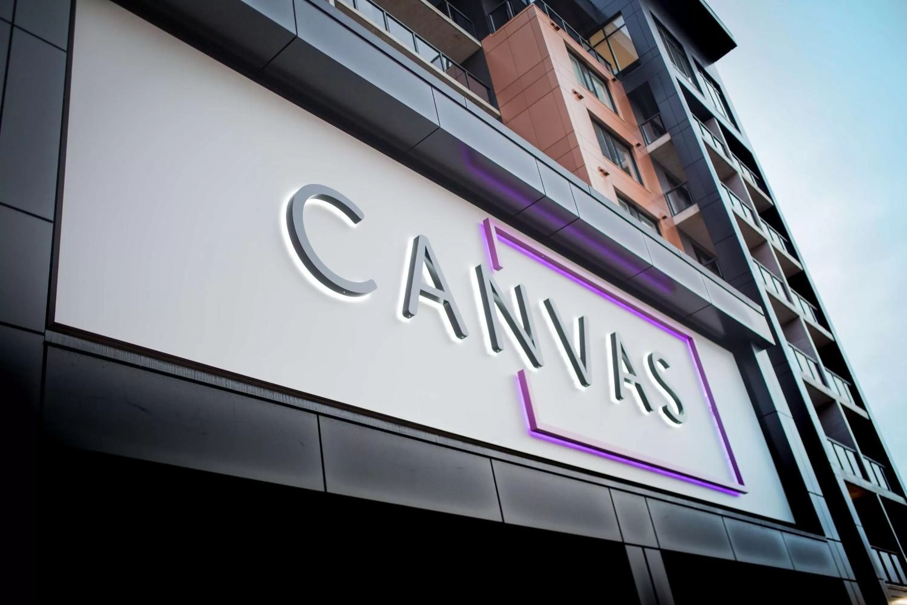 Property building in Canvas Moncton, Tapestry Collection By Hilton