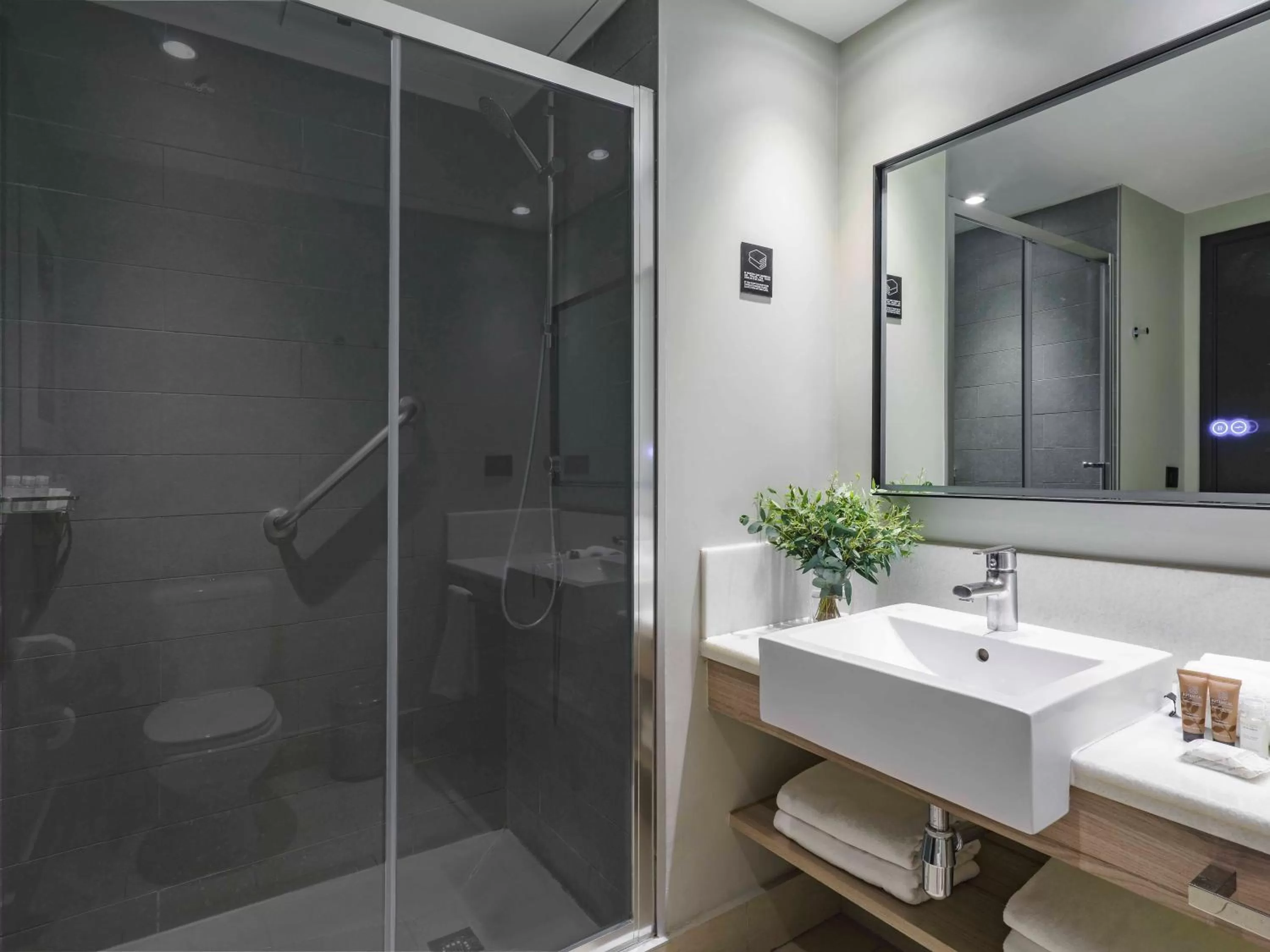 Shower in Pullman Santiago Vitacura