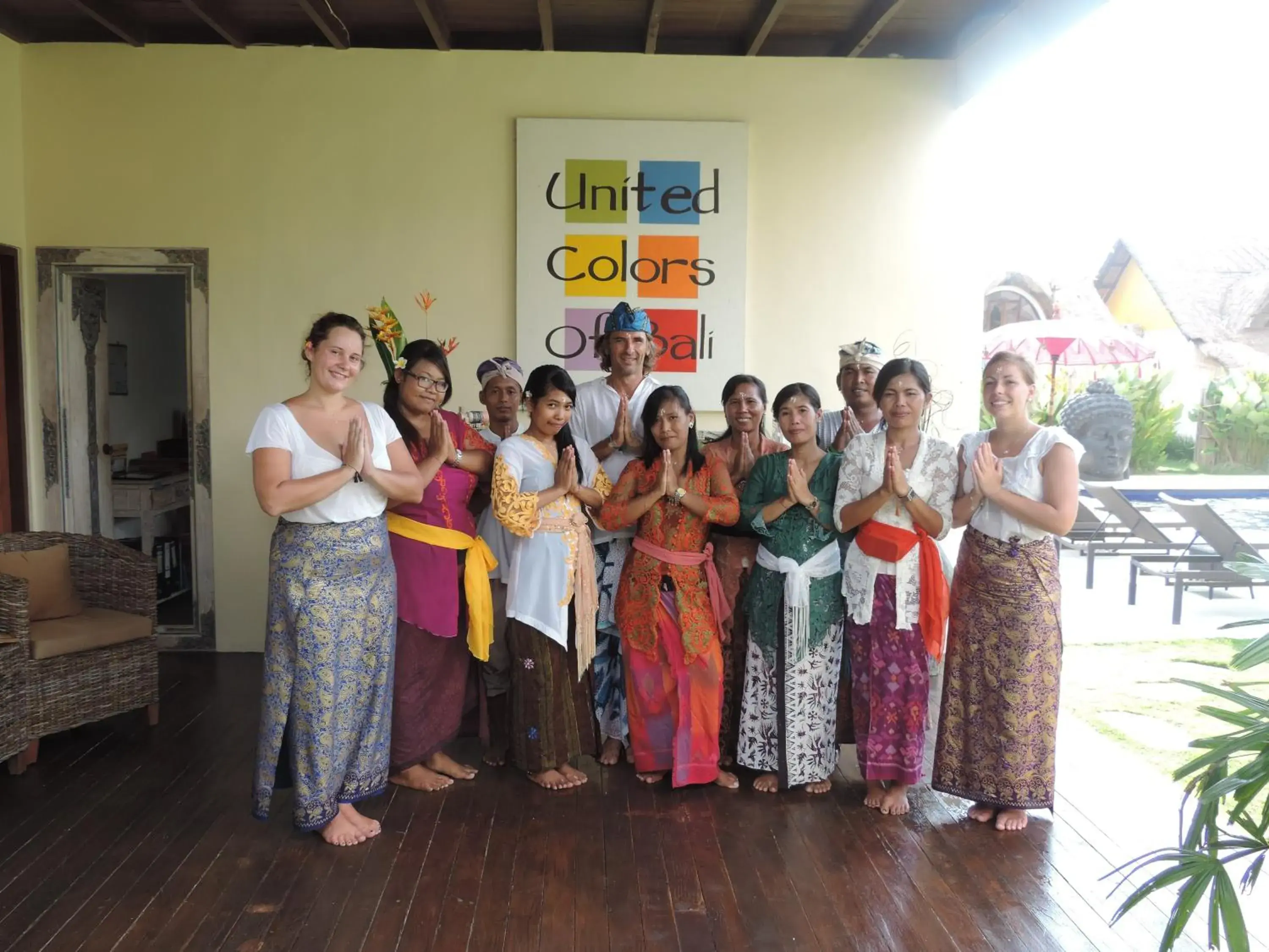 Staff in United Colors of Bali