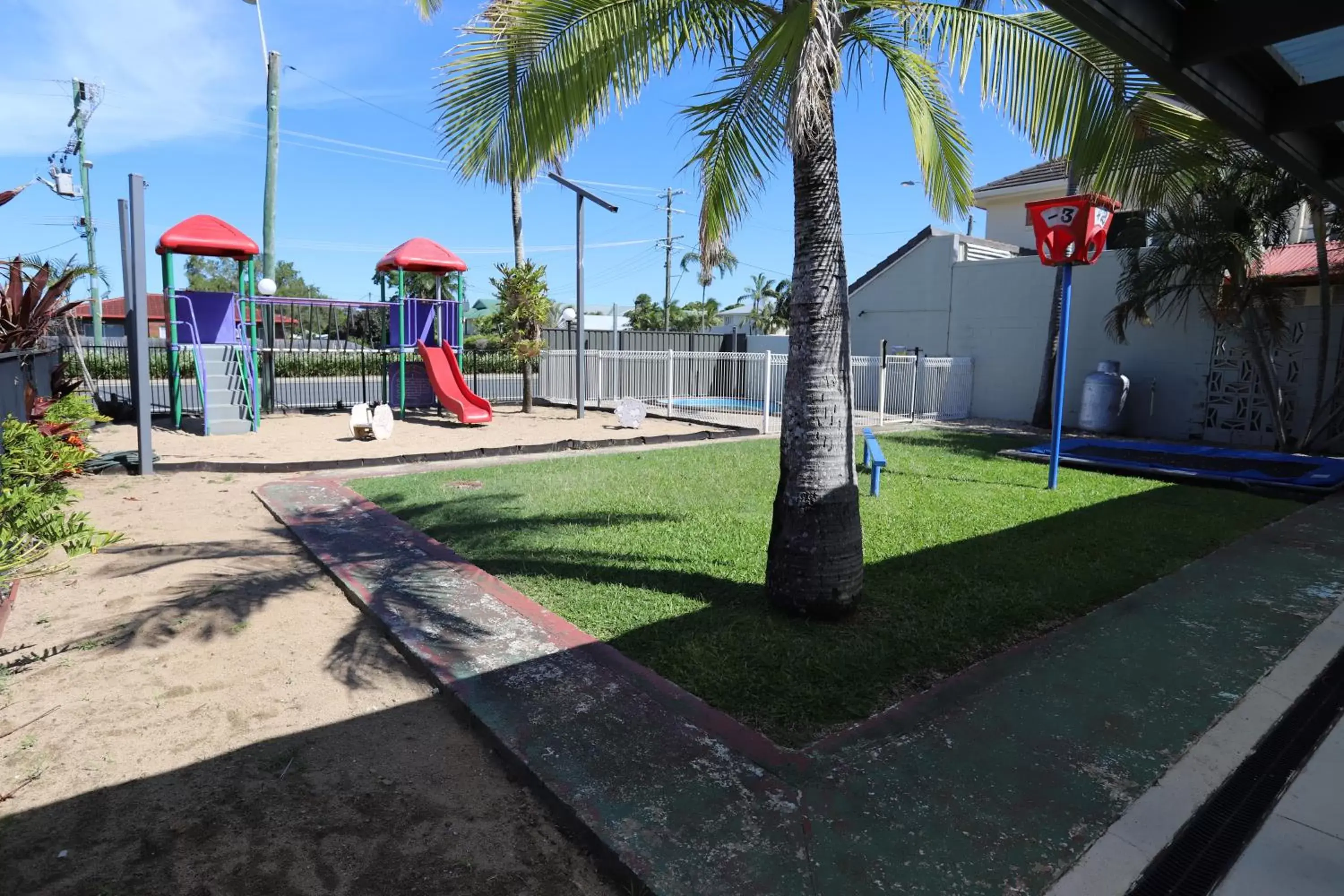 Children play ground in Tropic Coast Motel