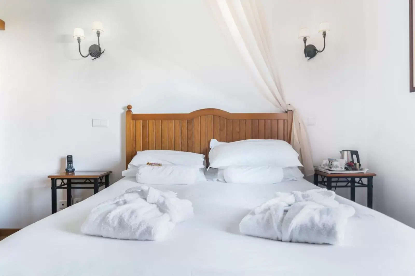 Bed in Hotel Dom Vasco