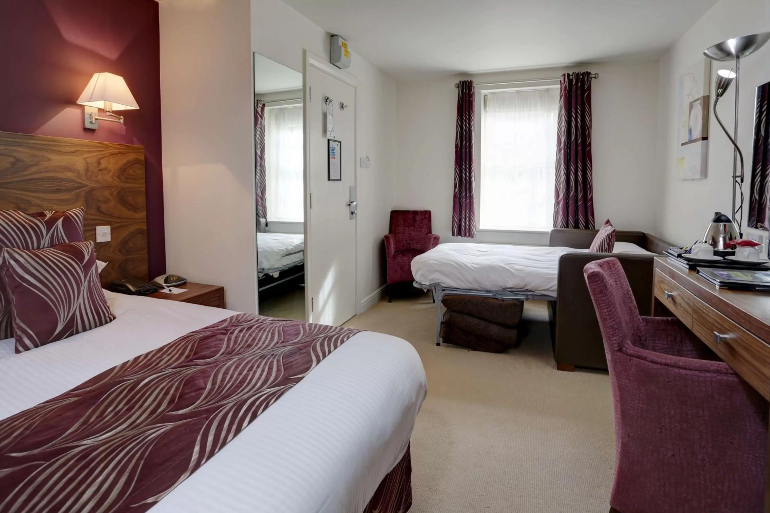 Photo of the whole room, Bed in Best Western Plus Sheffield Mosborough Hall Hotel