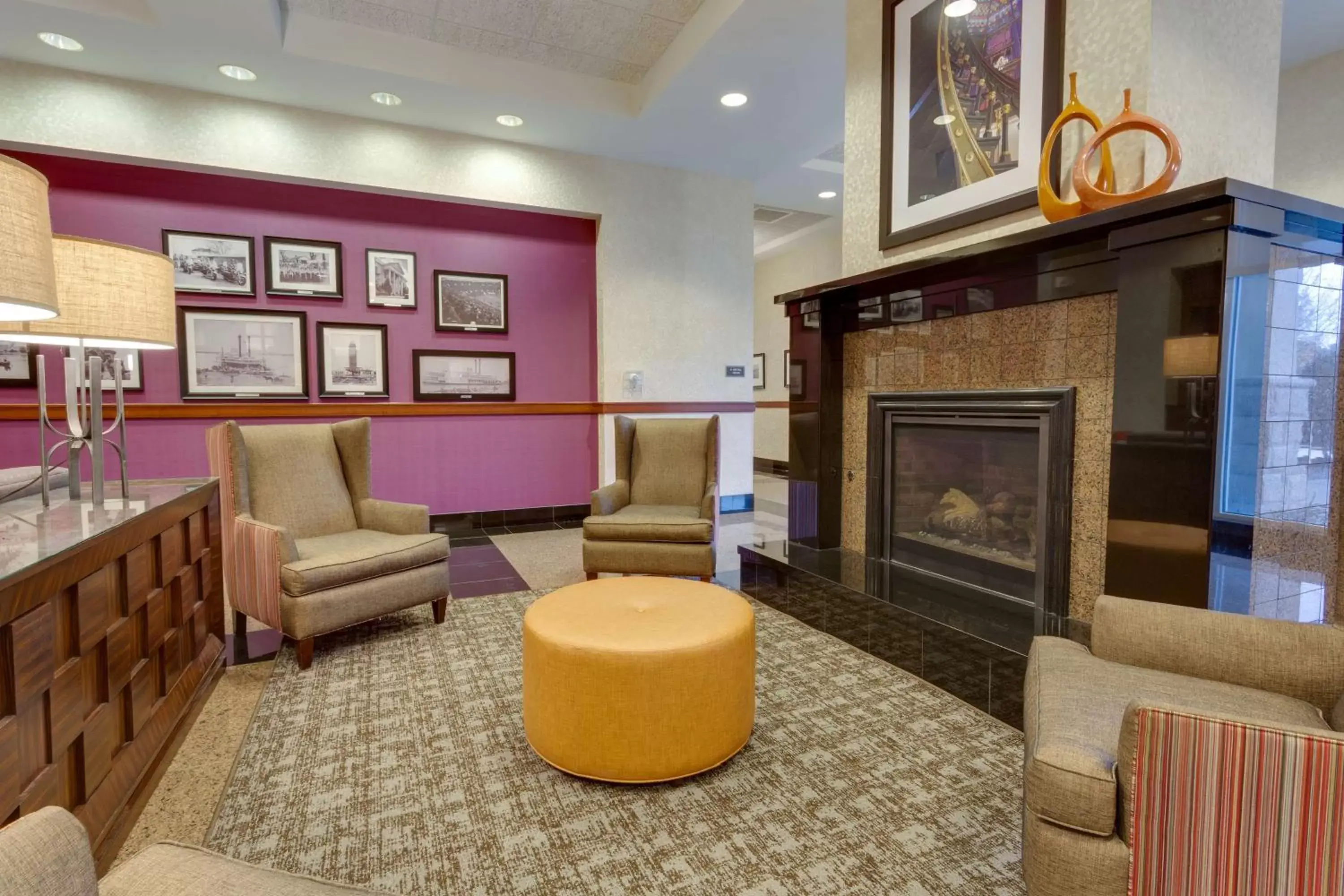 Lobby or reception, Lobby/Reception in Drury Inn & Suites Baton Rouge